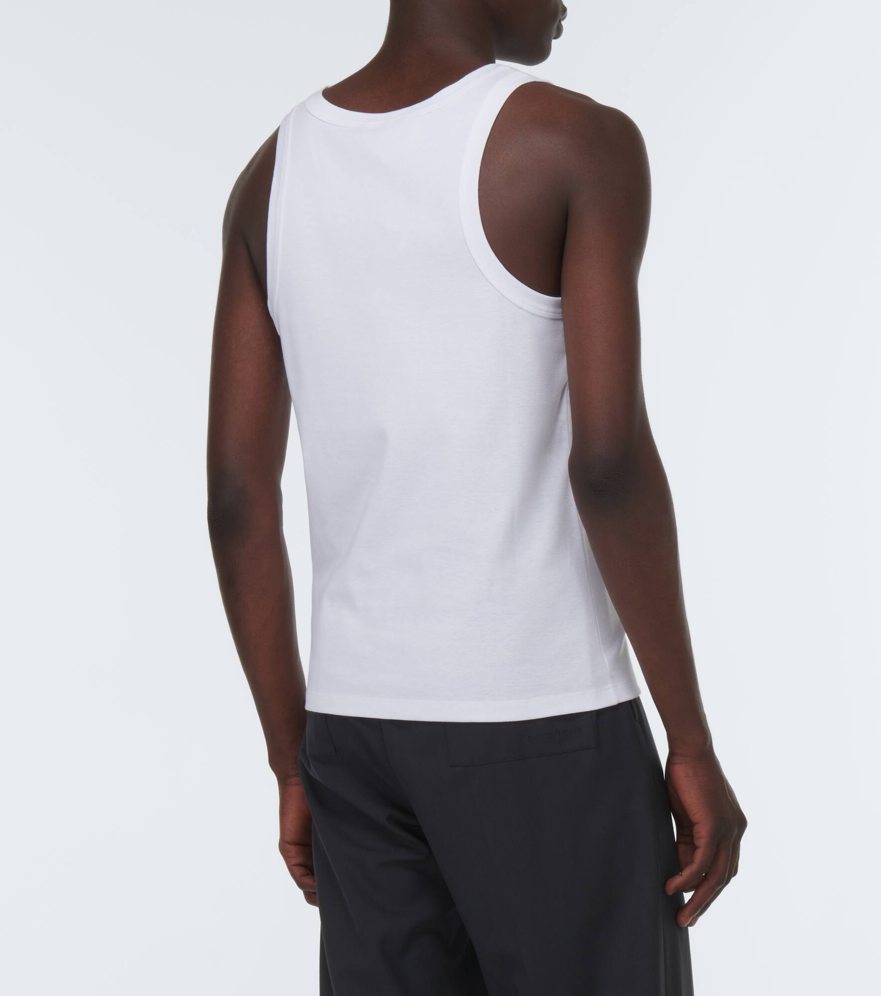 Embellished cotton vest - 4