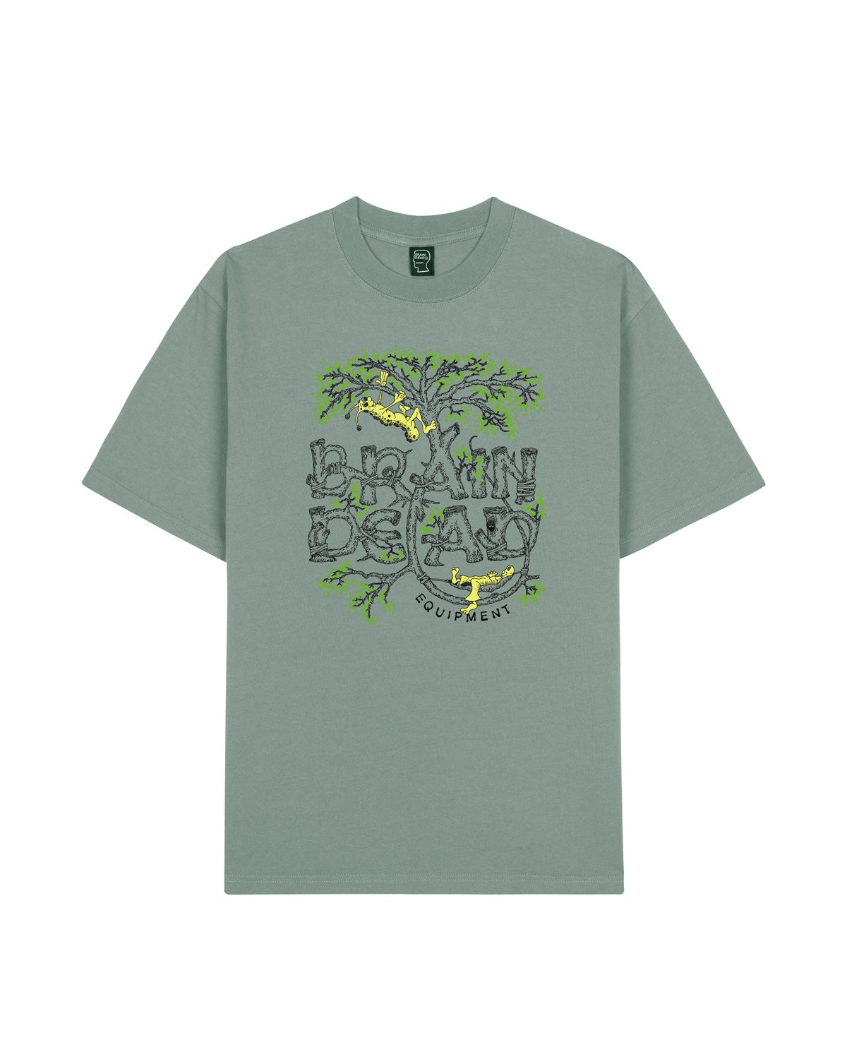 Brain Dead Equipment Treetops T-shirt - Seafoam - 1