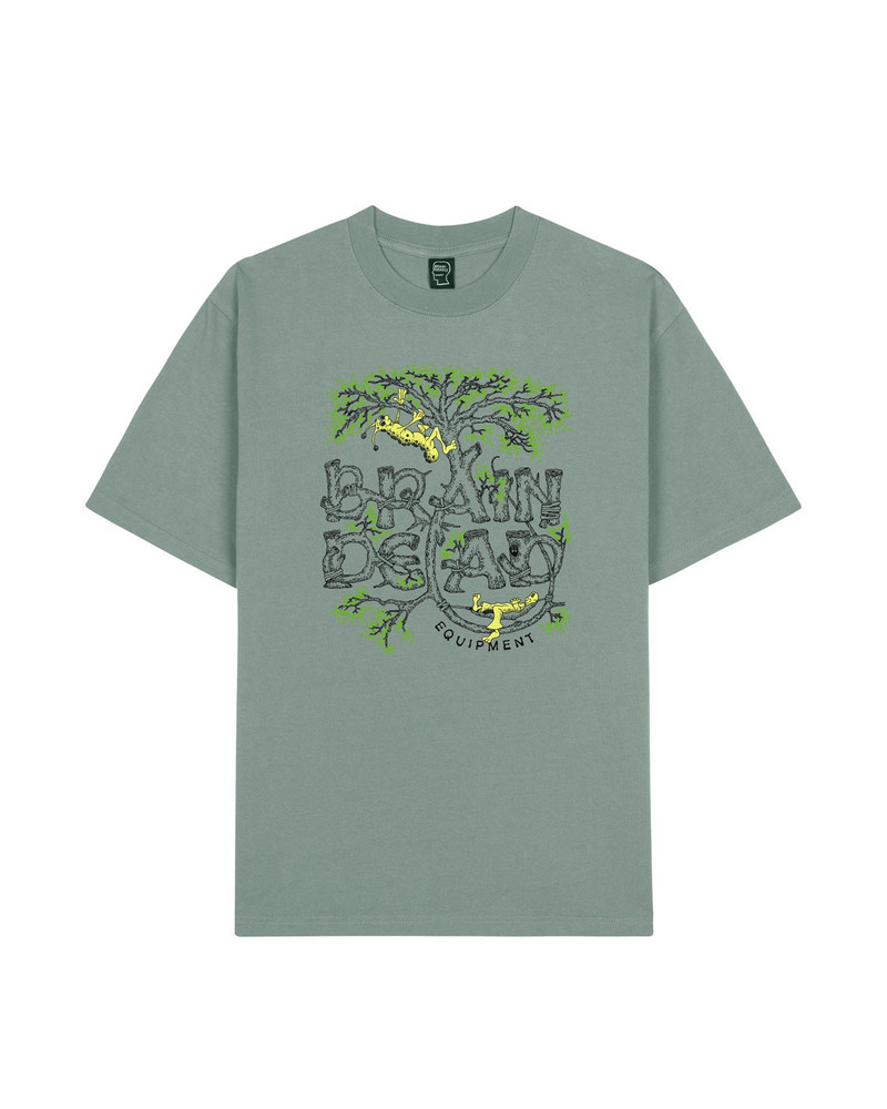 Brain Dead Equipment Treetops T-shirt - Seafoam 1