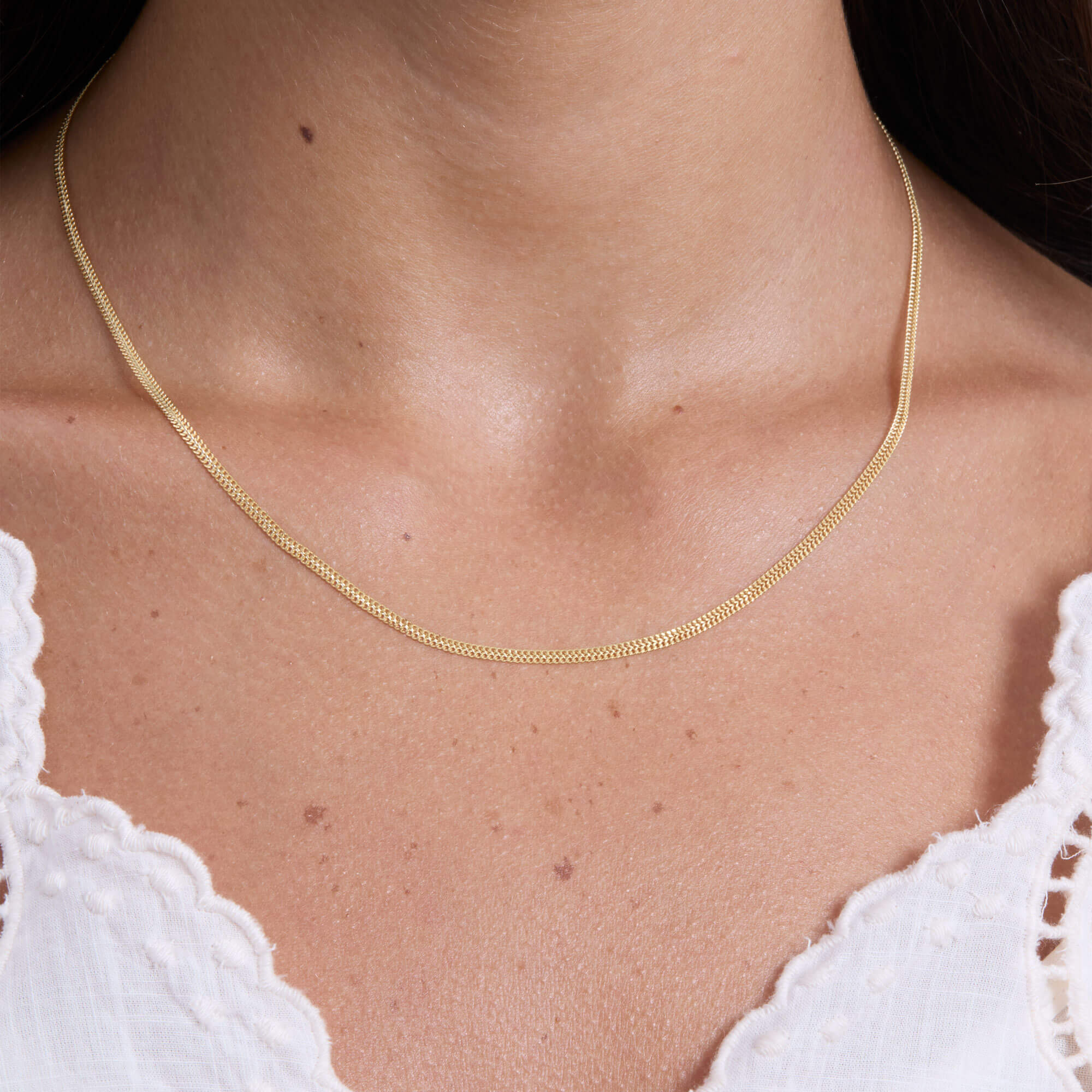 Flat Arrow Chain Necklace - 2