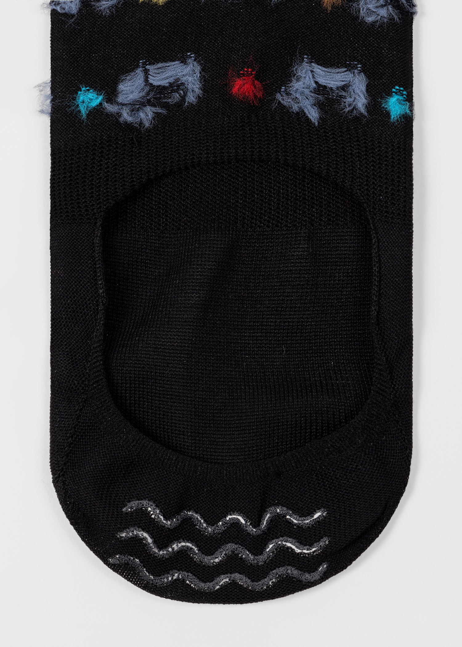 Black 'Whippet' Loafer Socks - 3