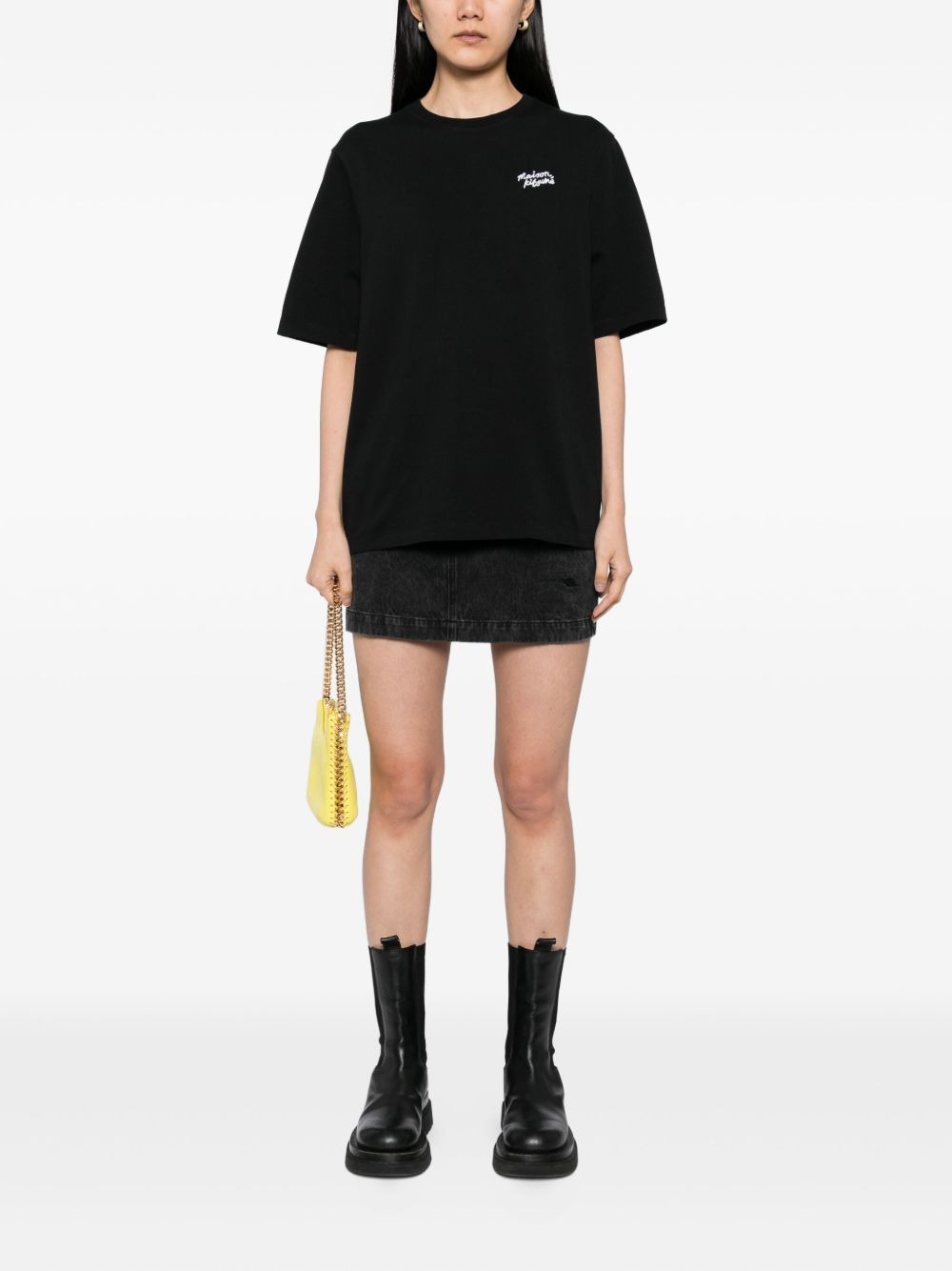 Handwriting Embroidered T-shirt - 2