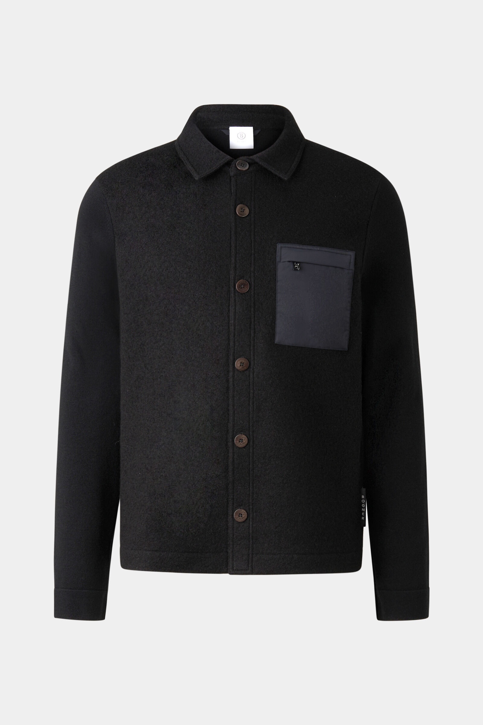 Unto Overshirt in Black - 1