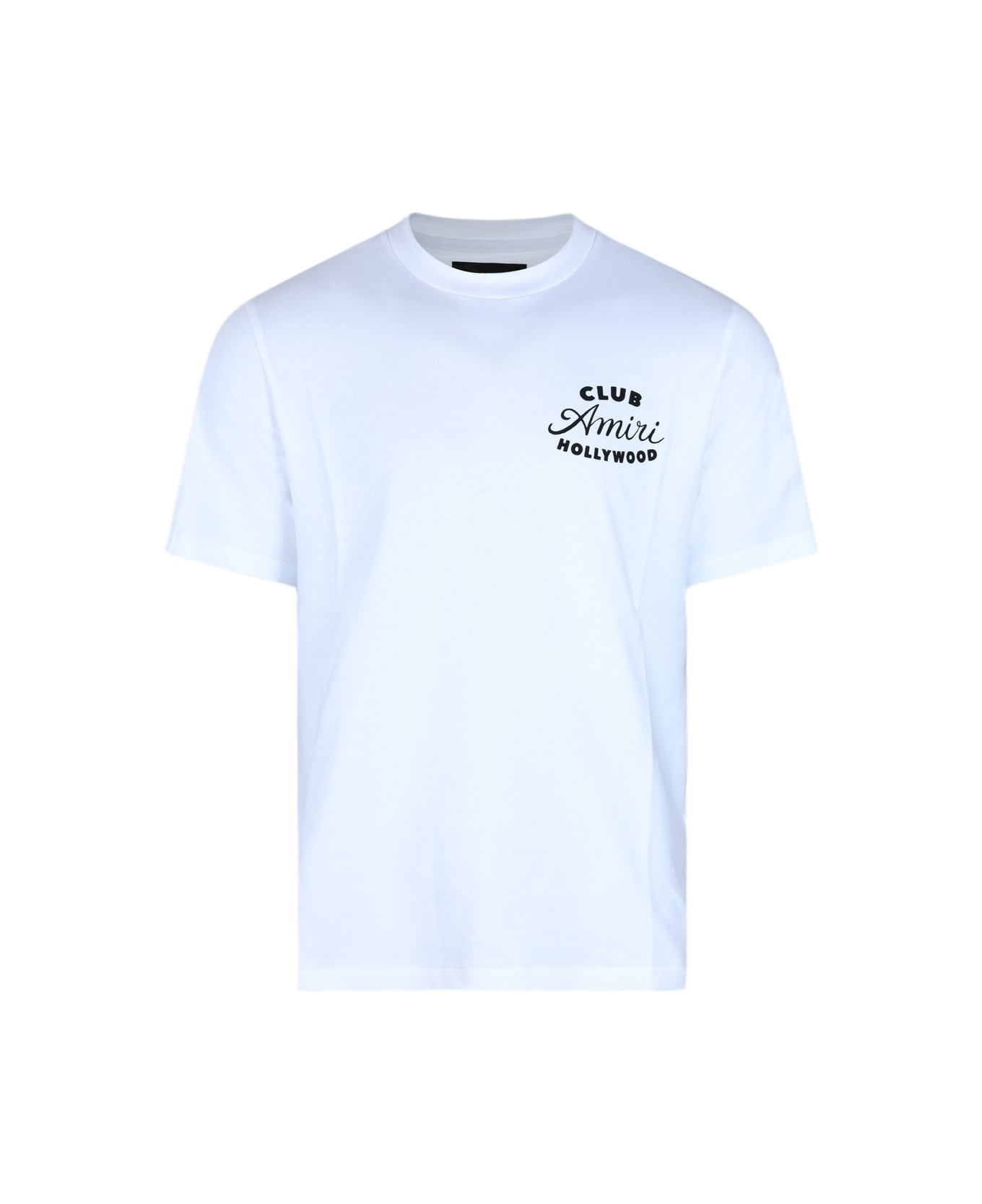 White Cotton T-shirt - 1