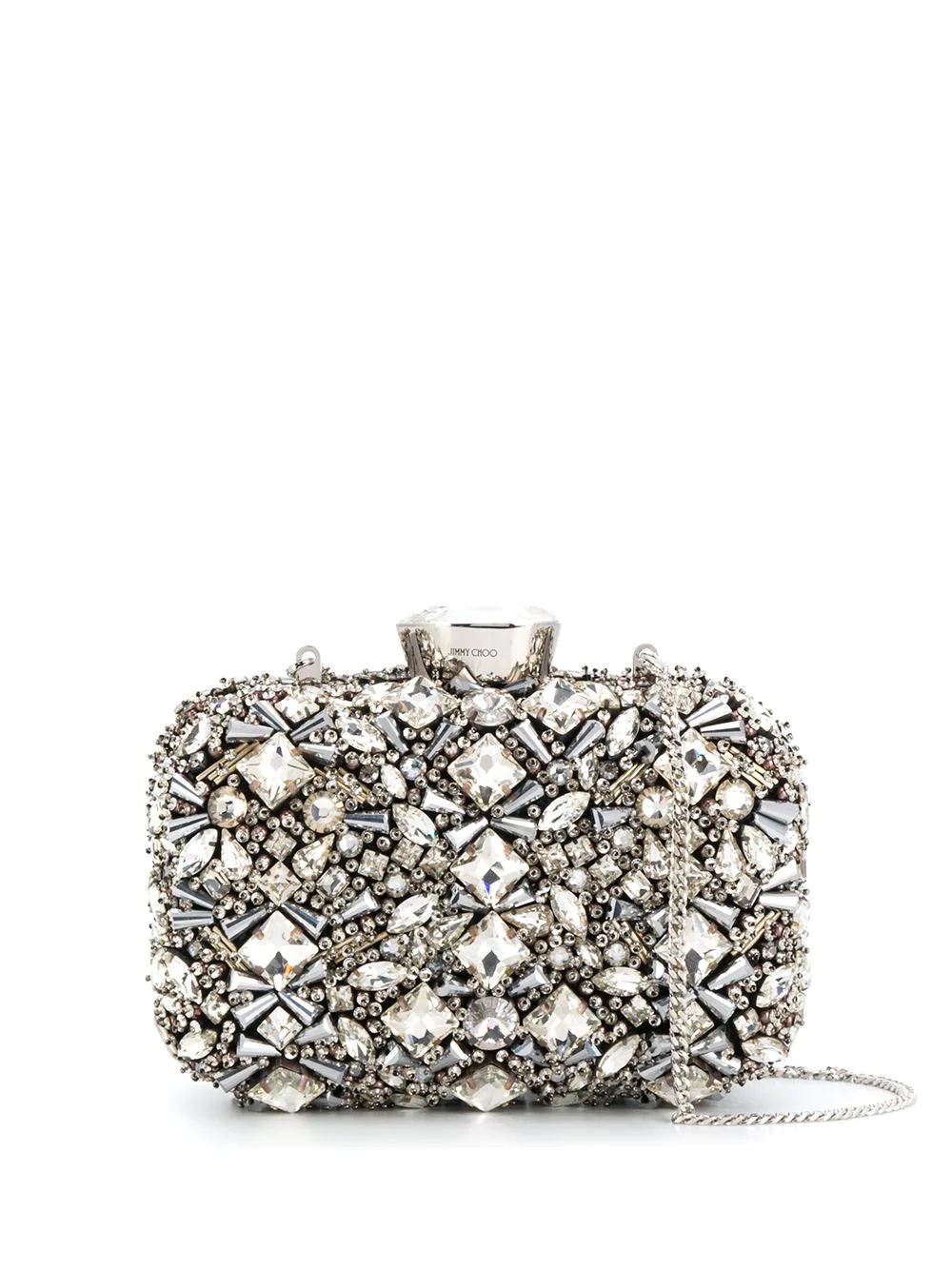 CLOUD embellished clutch - 1