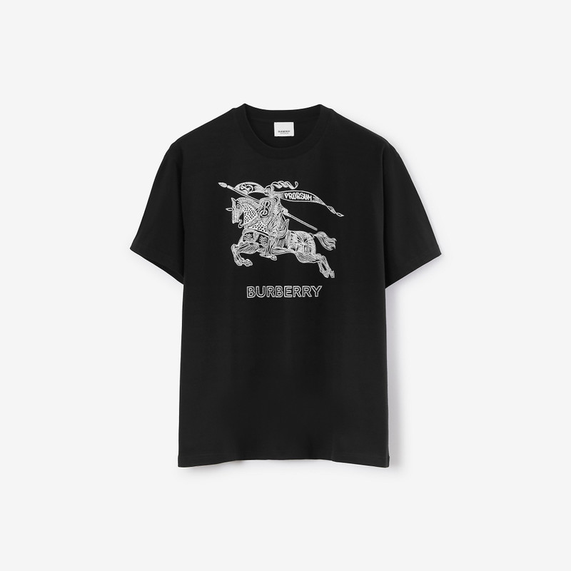 Embroidered EKD Cotton T-shirt 1