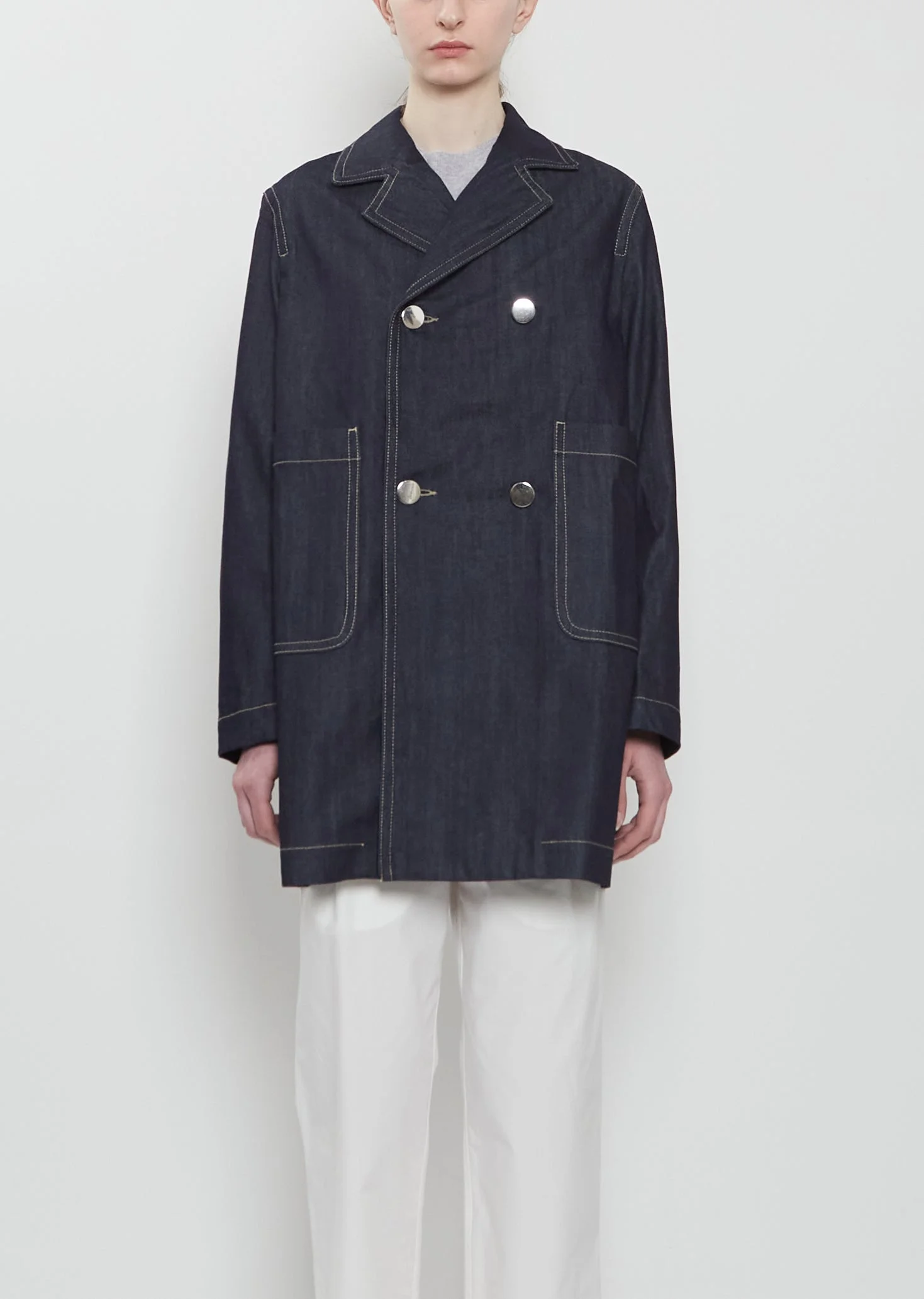 Callet Cotton Denim Jacket - 1