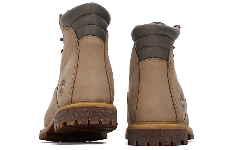 (WMNS) Timberland Waterville 6 Inch Boots 'Light Beige Nubuck' A2M26269 - 4