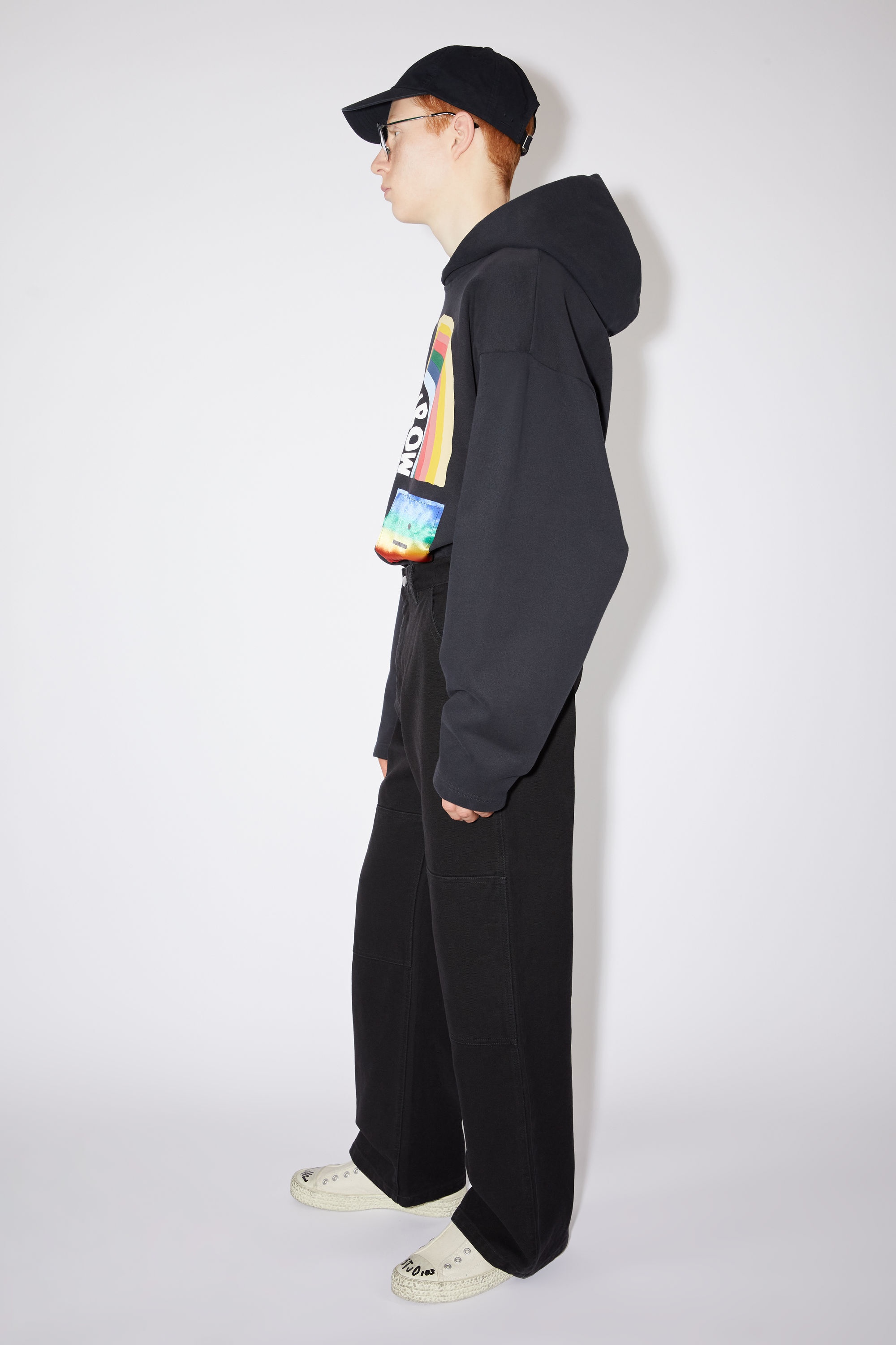 Workwear trousers - Black - 4