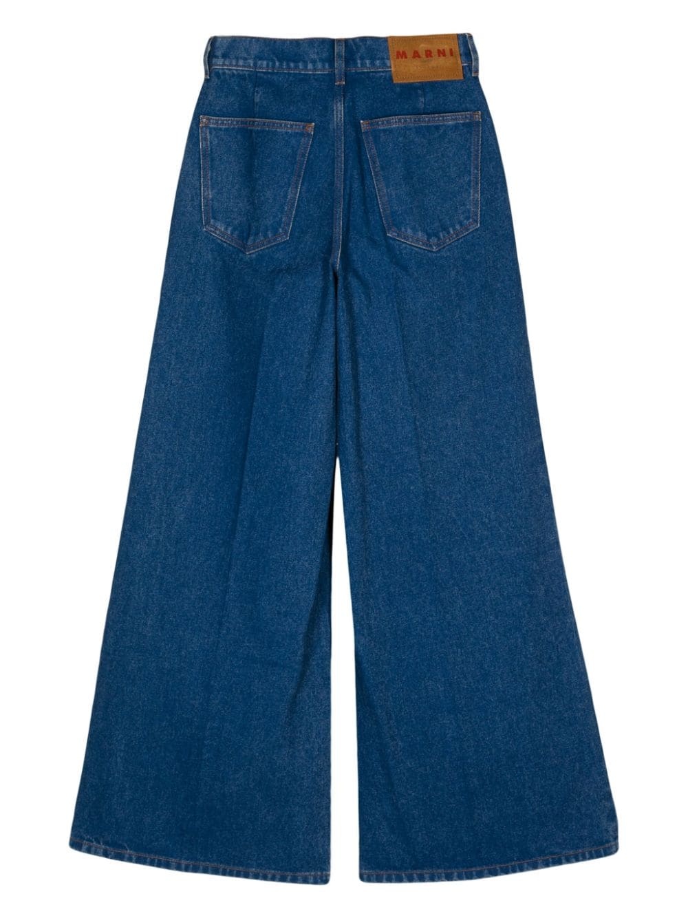 organic-cotton wide-leg jeans - 2