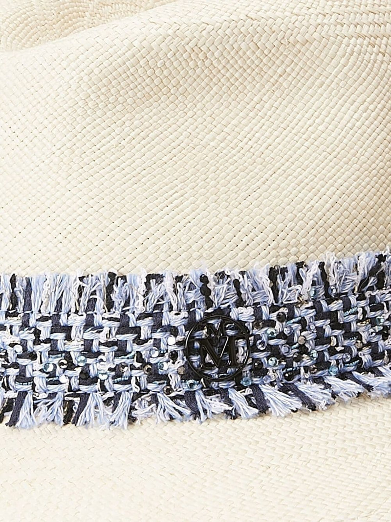 MAISON MICHEL Henrietta wide-brim hat outlook