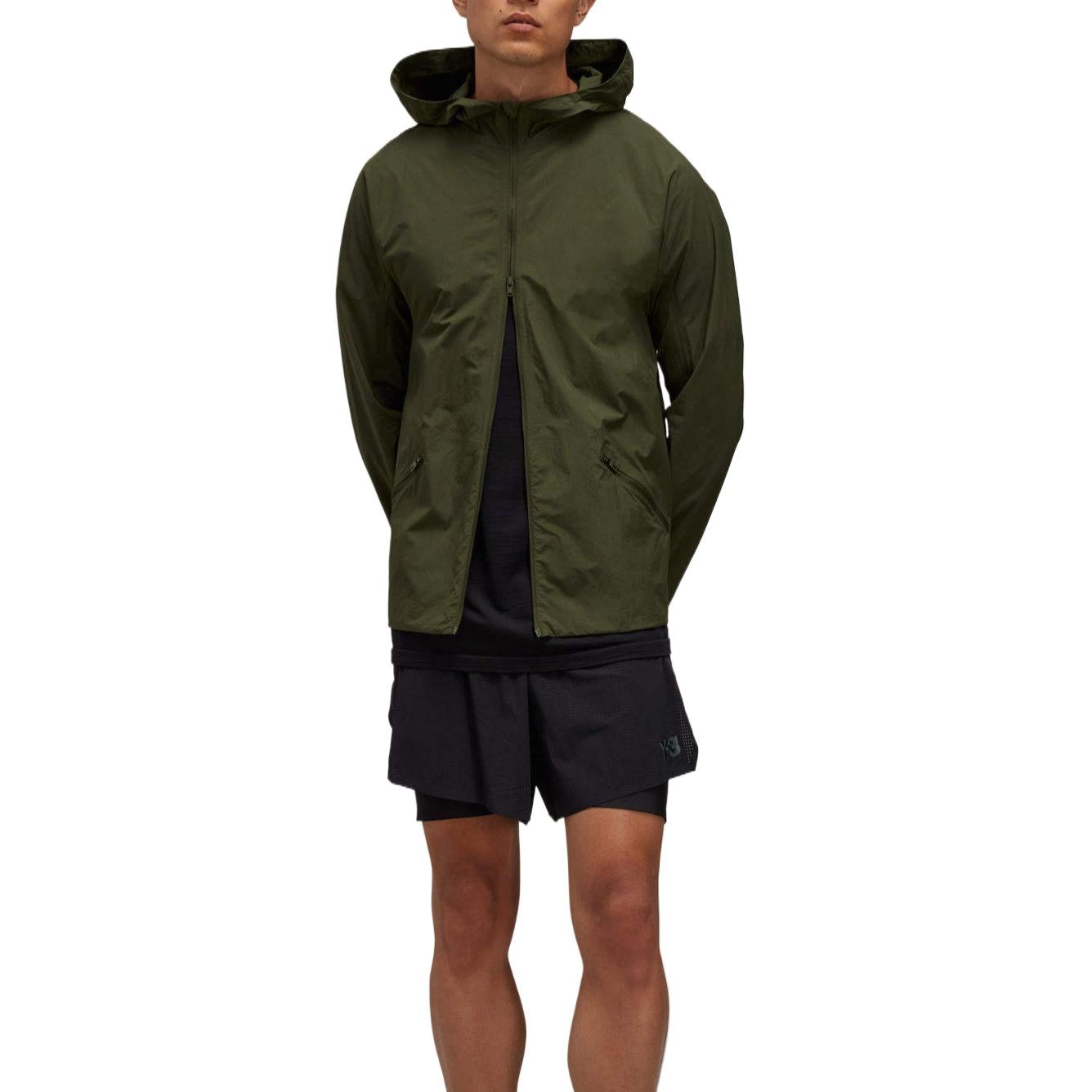 adidas x Y-3 Running Jacket 'Olive Green' IX0000 - 6