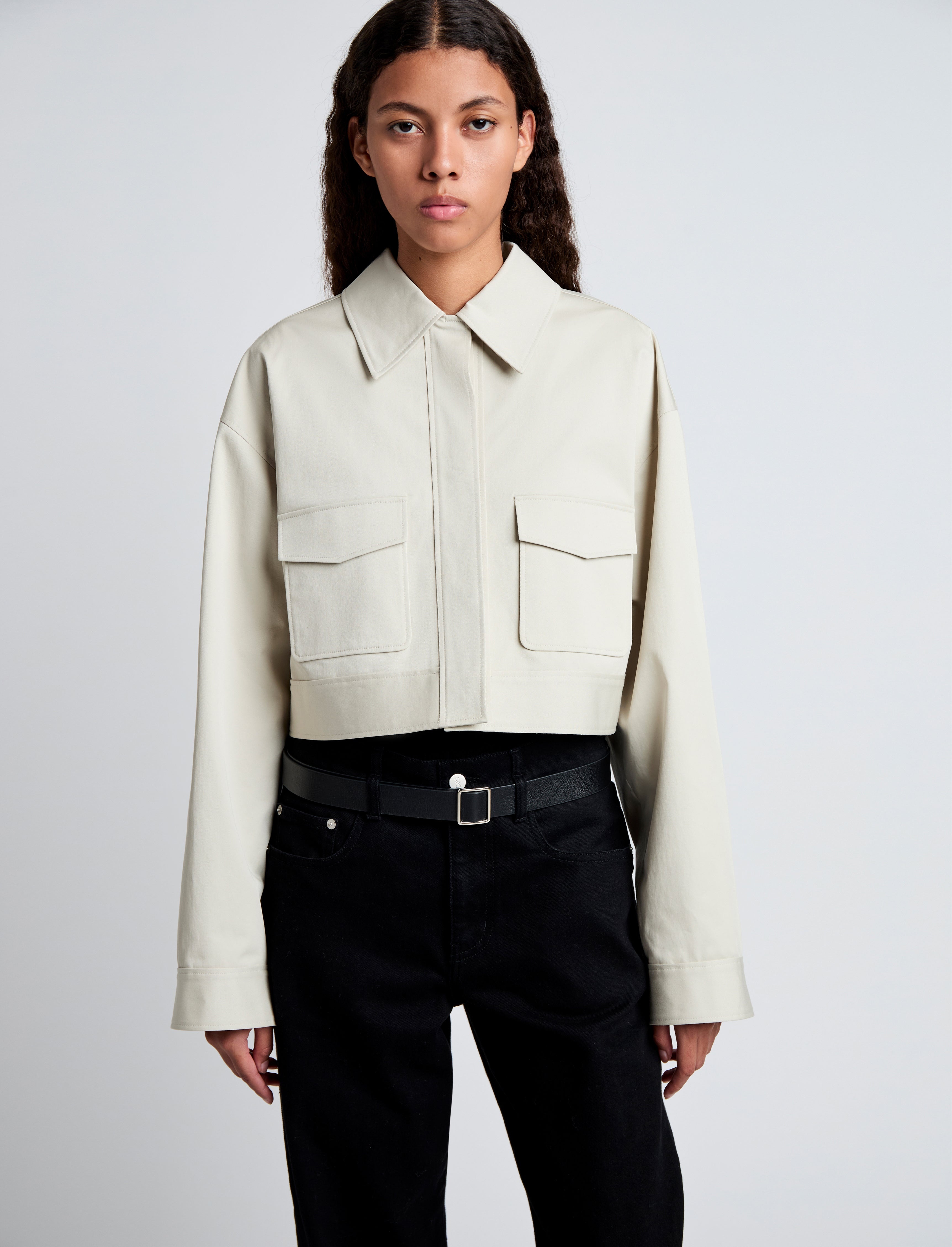 Dylan Jacket in Organic Cotton Twill - 6