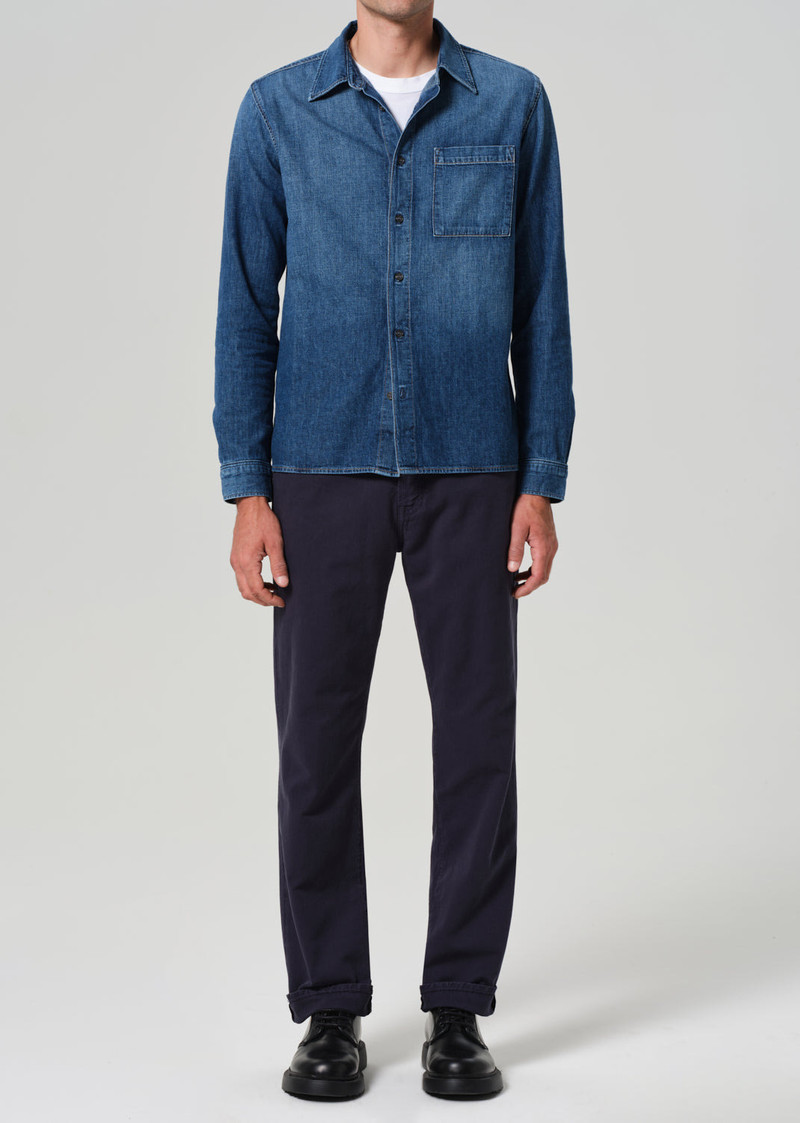 Citizens of Humanity Elijah Relaxed Straight Linen
In Night Flight outlook