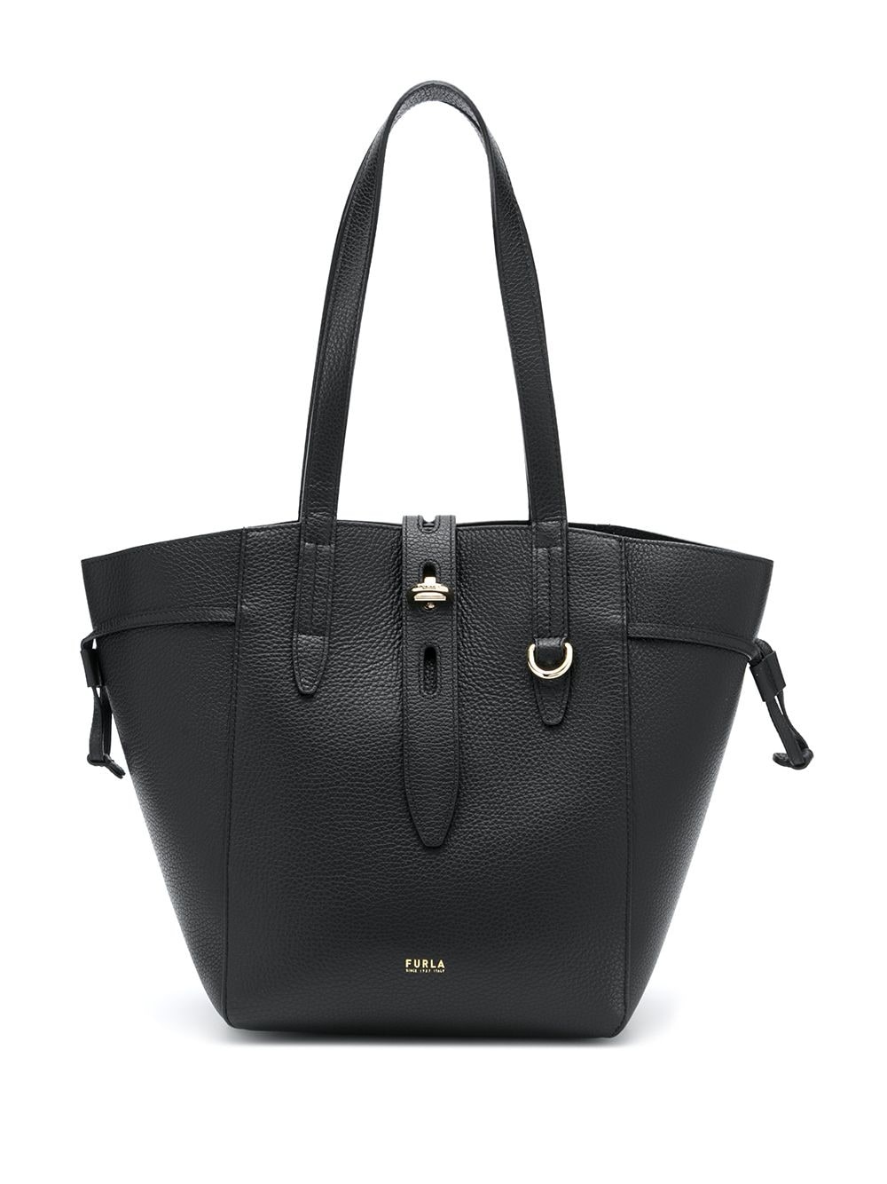 FURLA twist-lock tote bag | farfetch | REVERSIBLE