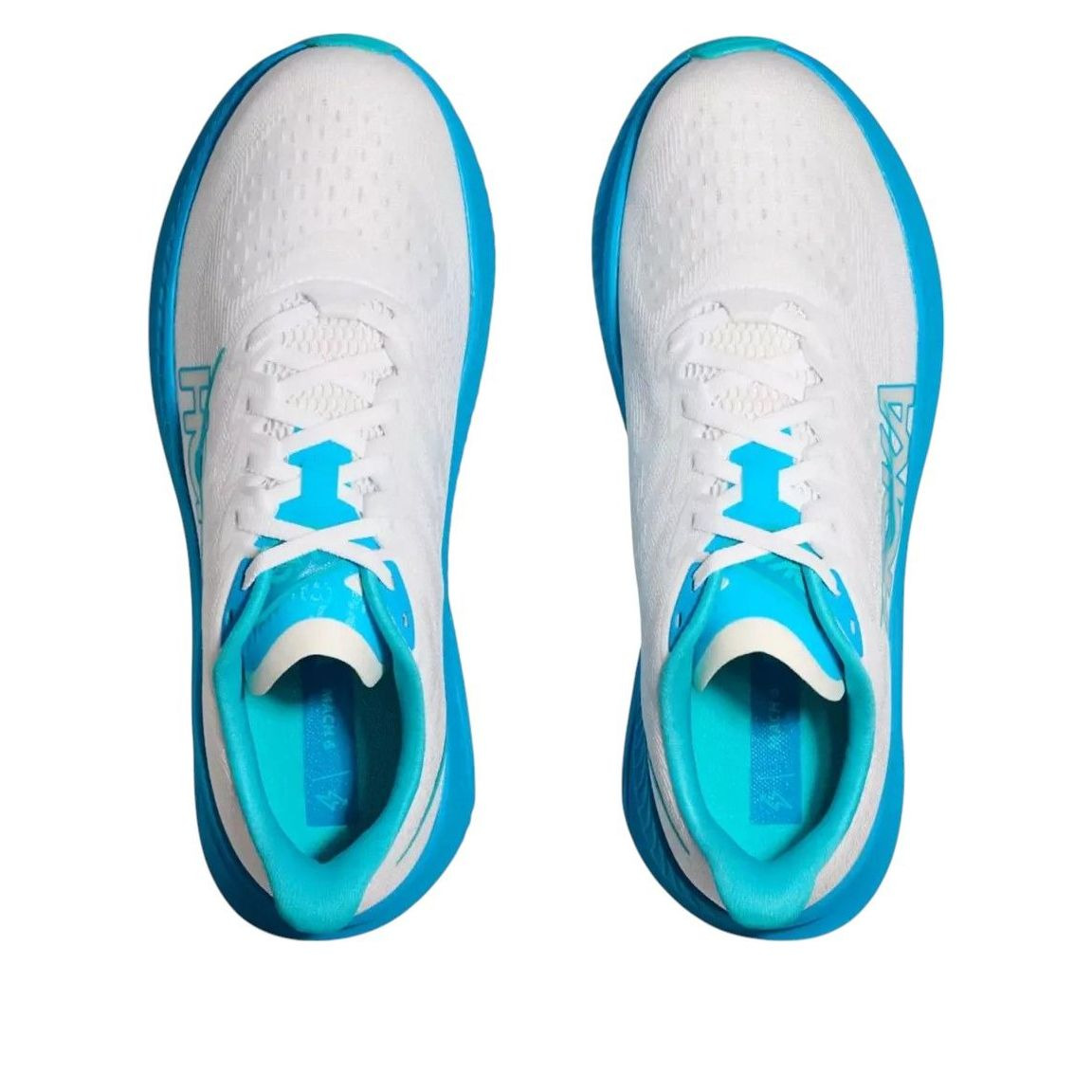 HOKA ONE ONE Mach 6 'White Skyward Blue' 1147790-WKY - 2