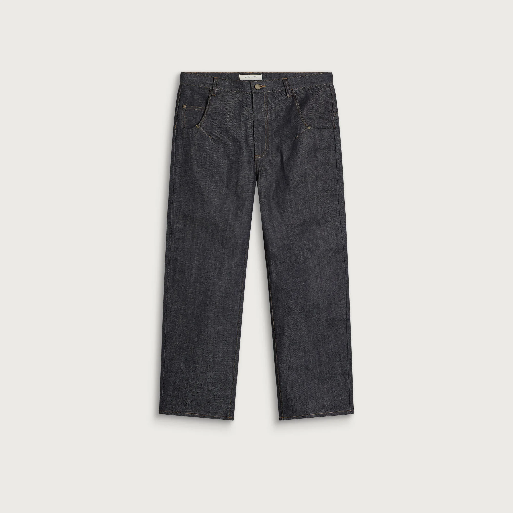 Entire Studios Ascent Raw Indigo Jeans - 1