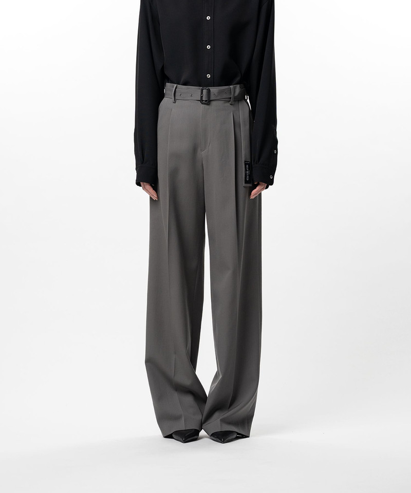 Basic Belted Pants 9