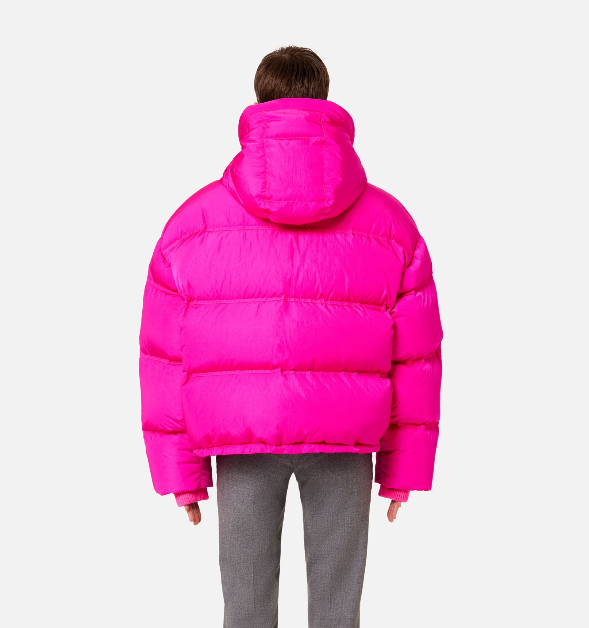 Down Jacket With Ami De Cœur Patch - 6
