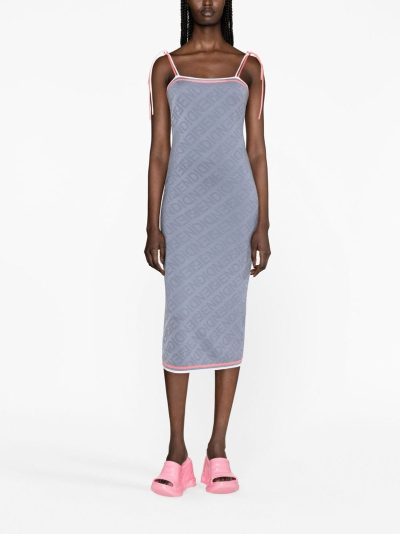 FENDI Fendi-Mirror midi dress outlook