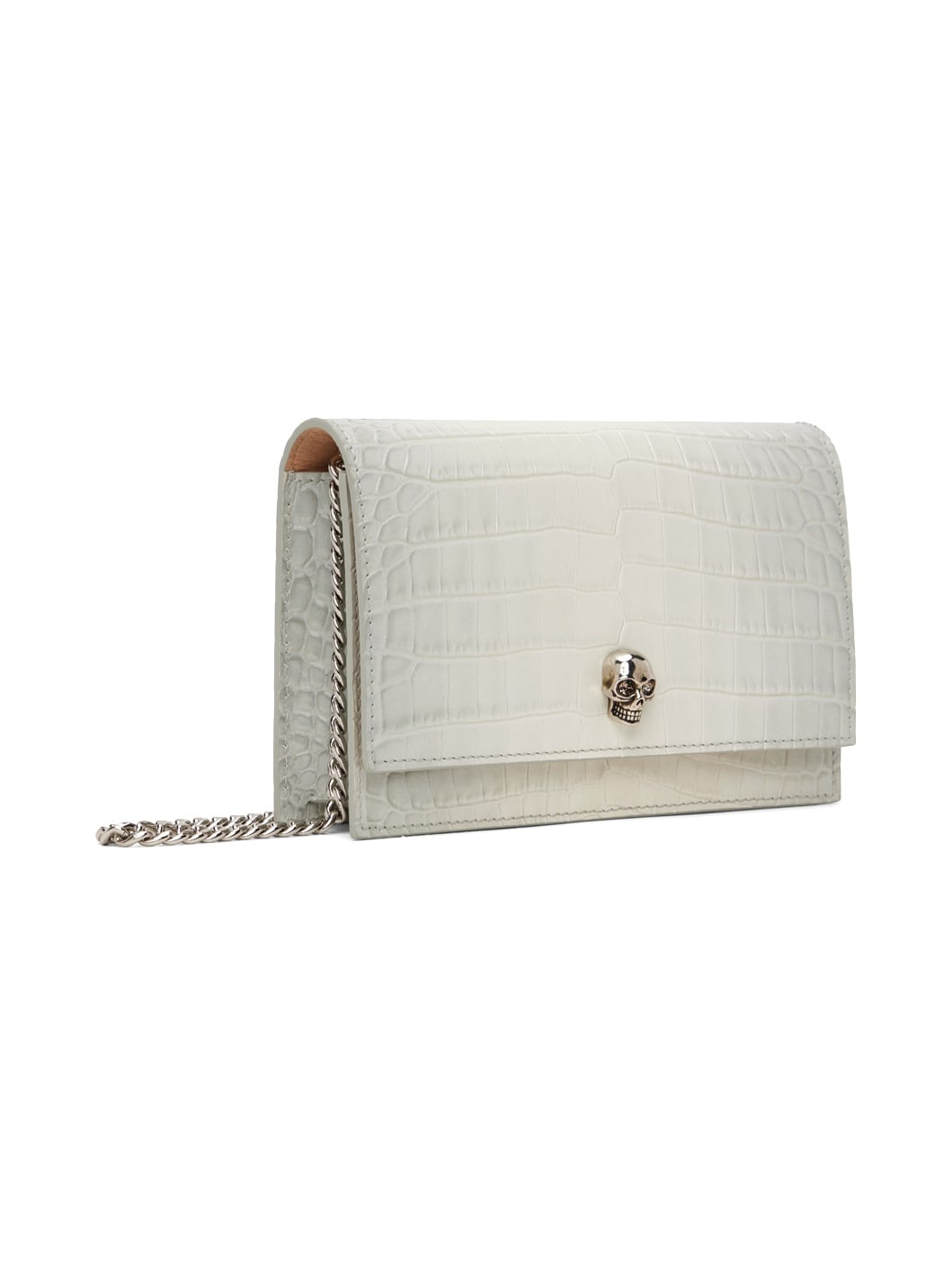 Gray Mini Skull Bag - 2