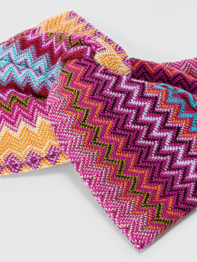 Missoni Wool-blend zigzag headband outlook