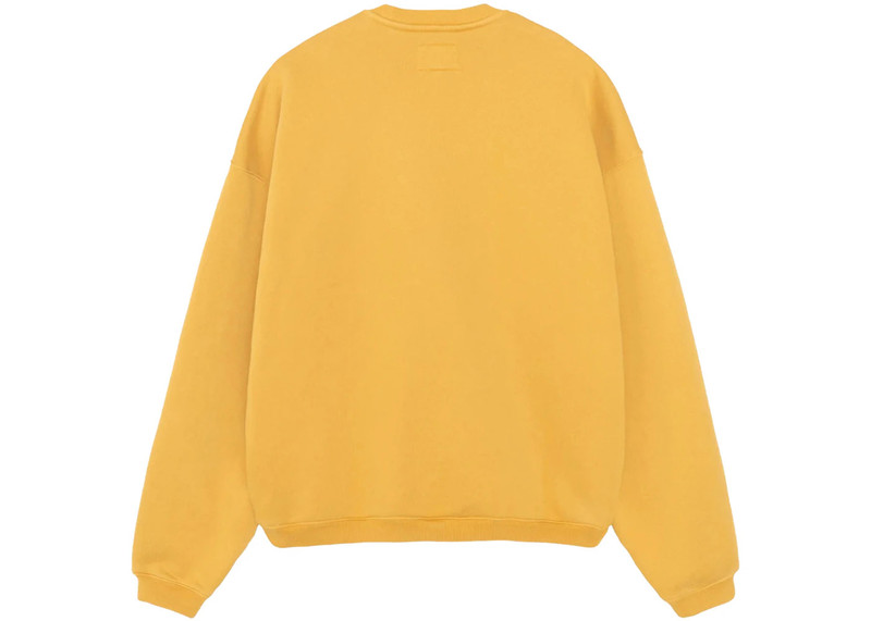 Stüssy Stussy Athletics Crew Washed Gold outlook