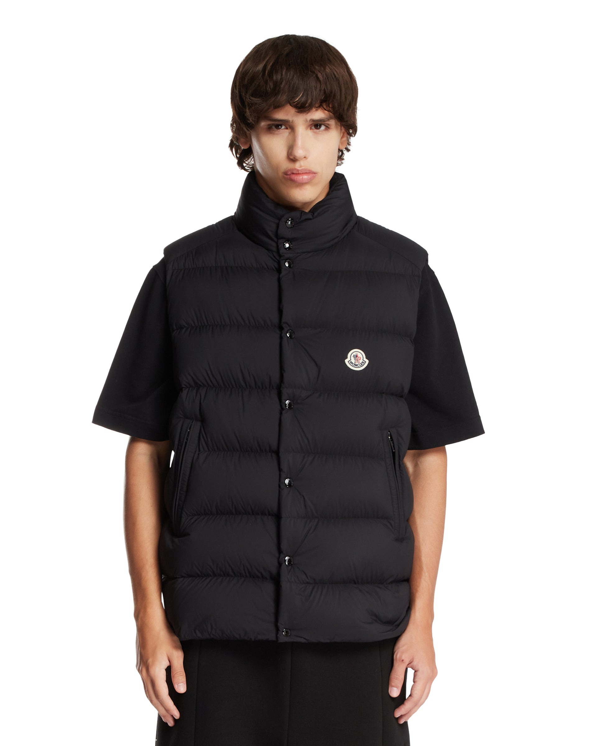 Black Tibb Padded Gilet - 1