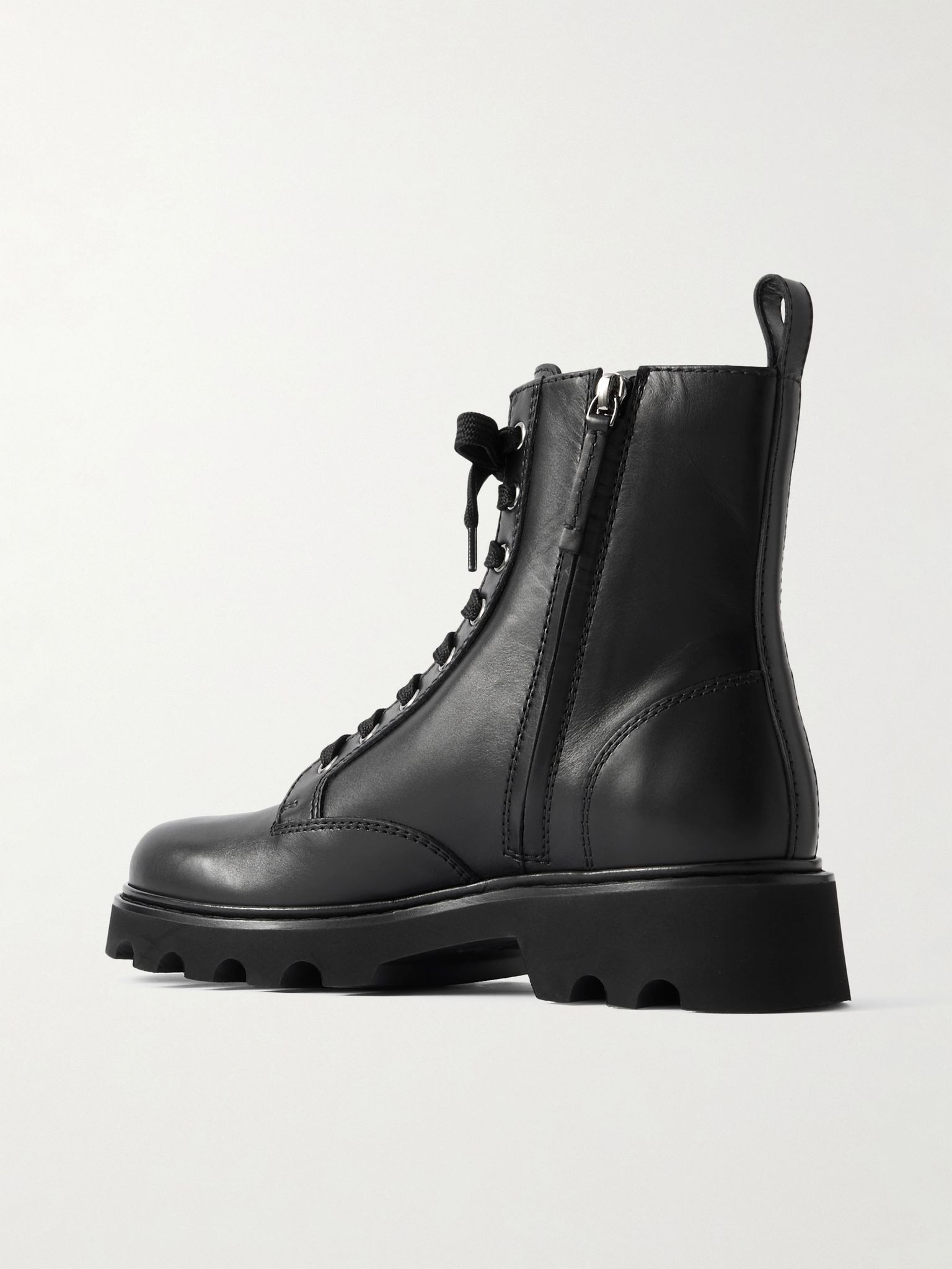Viv Rangers 40 buckled leather ankle boots Black - 3