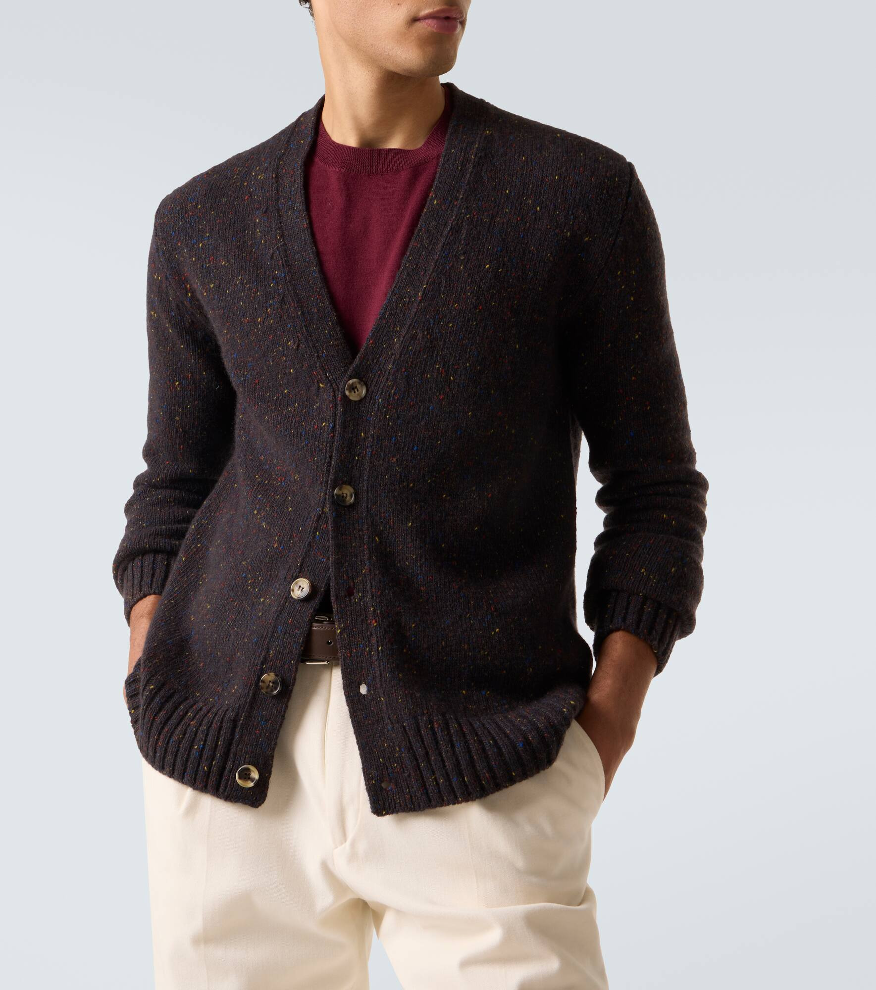 Cashmere cardigan - 5