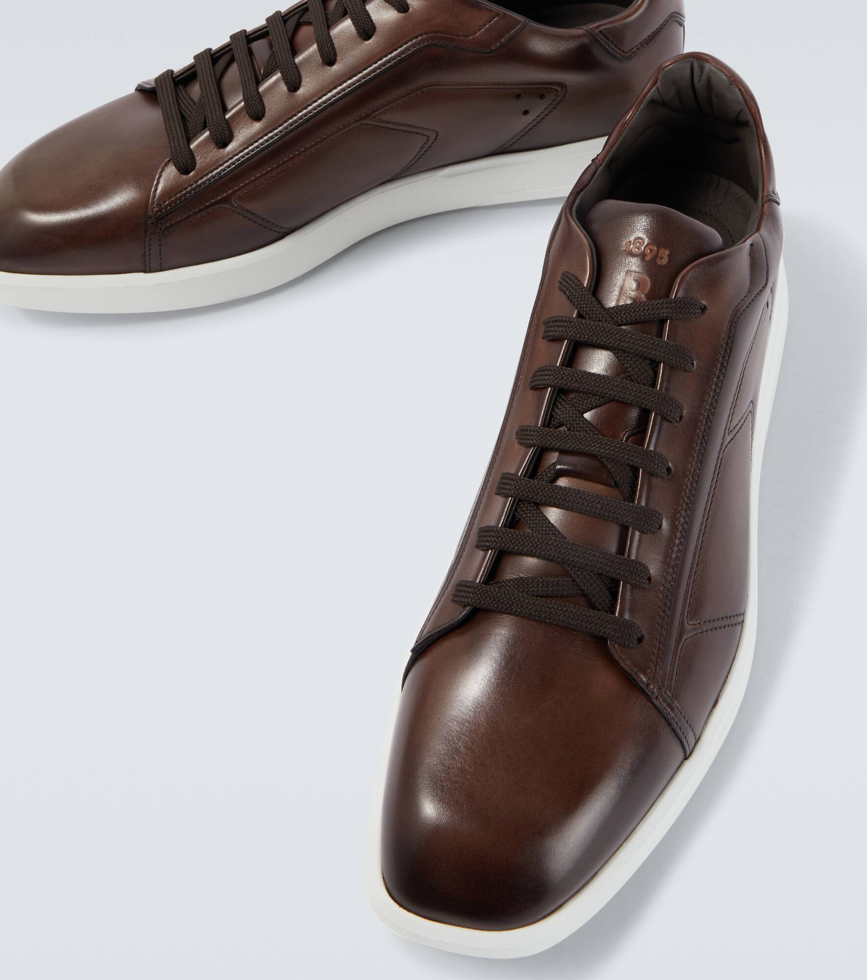 Stellar leather sneakers - 3