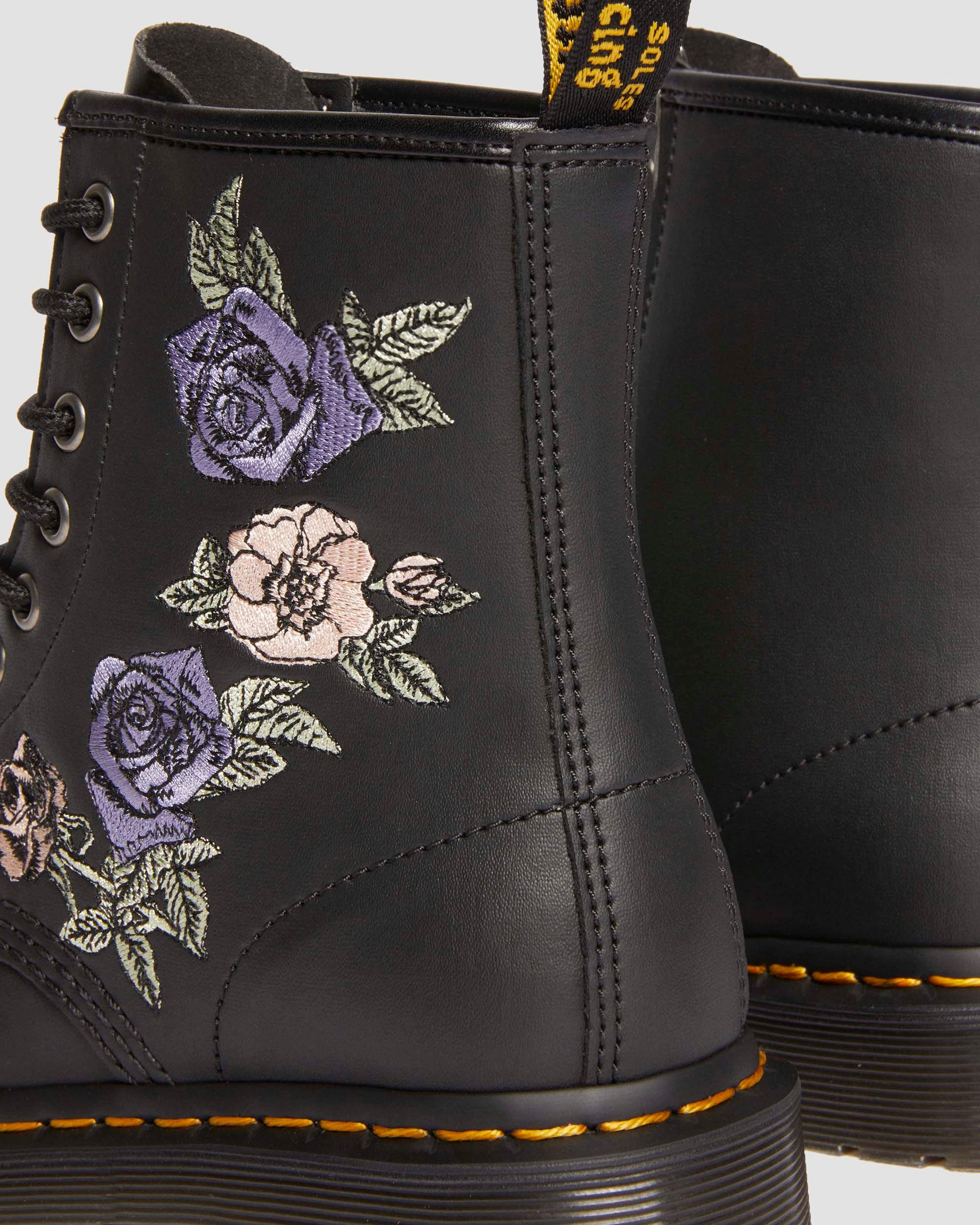 1460 Vonda Floral Reclaimed Leather Boots - 4