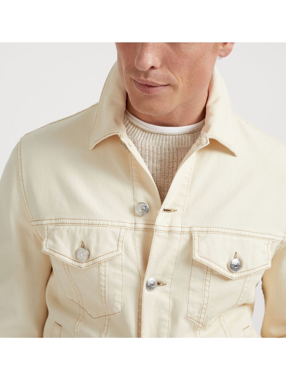 shirt denim jacket - 5