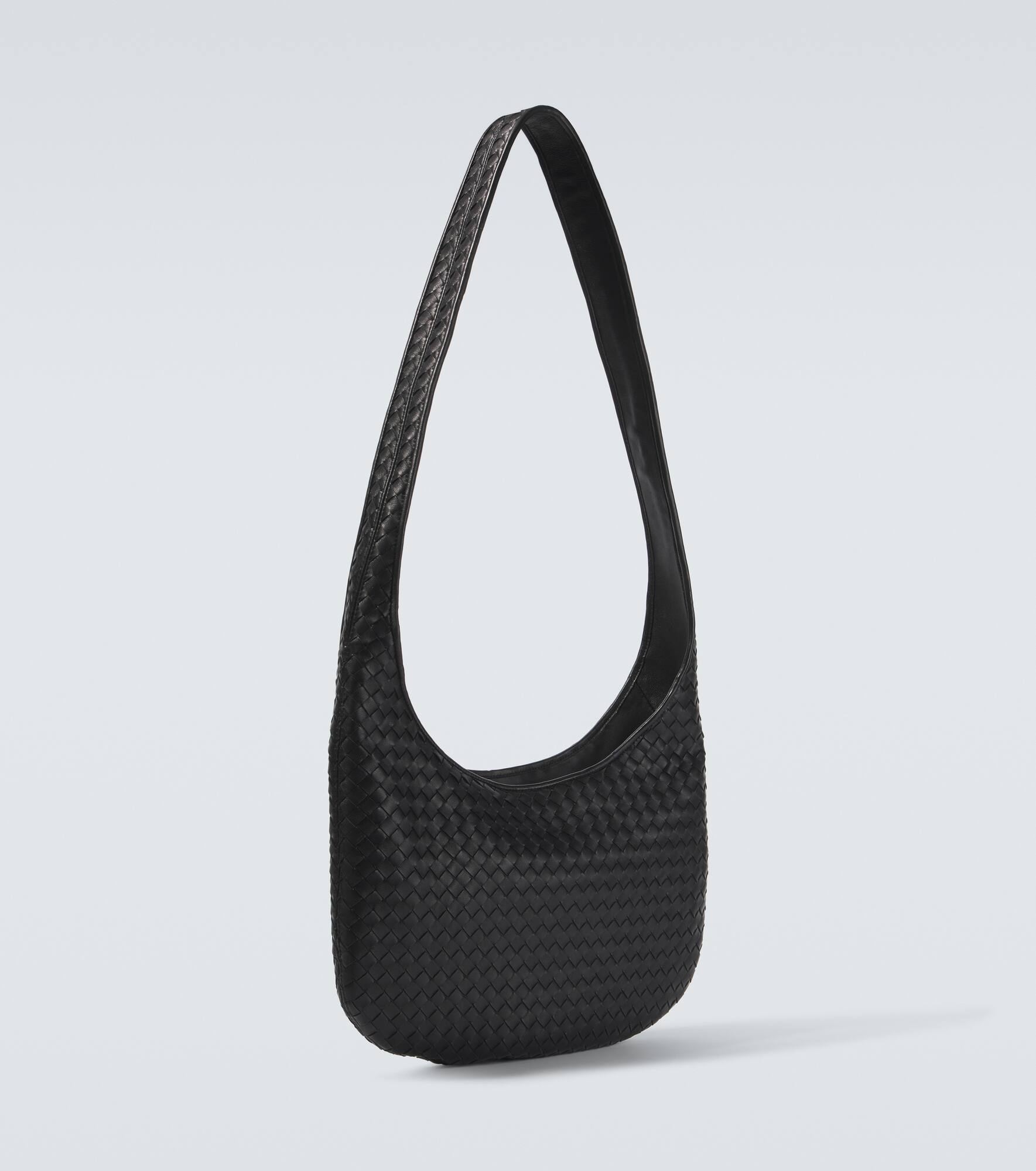 Maxi Intrecciato leather crossbody bag - 5