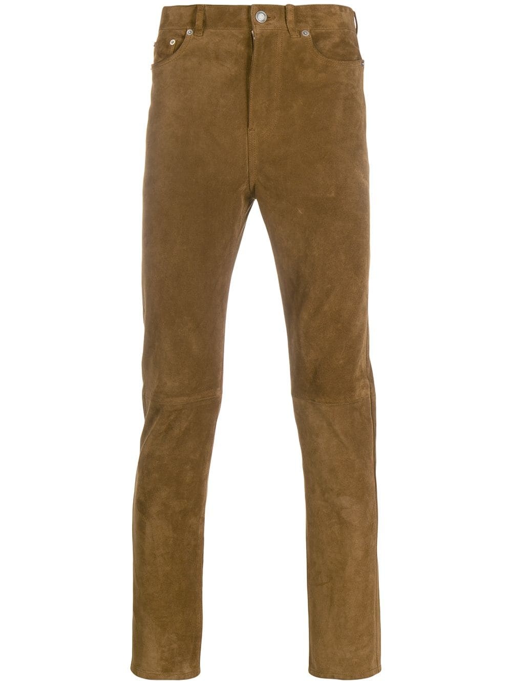 high-rise skinny trousers - 1