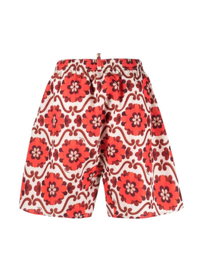 DSQUARED2 floral-print swim shorts outlook