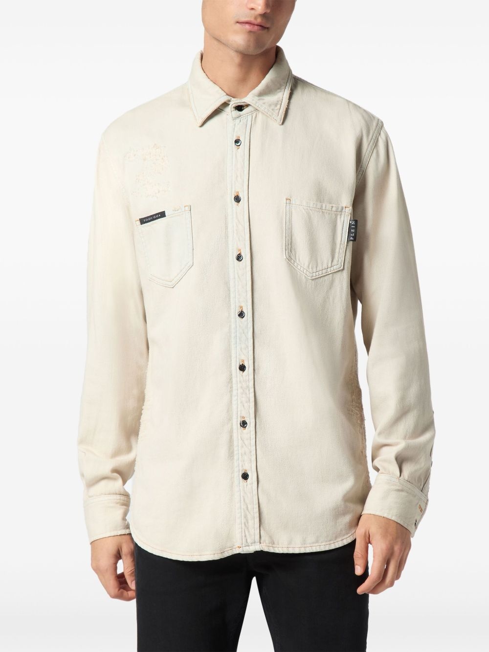 denim shirt - 3