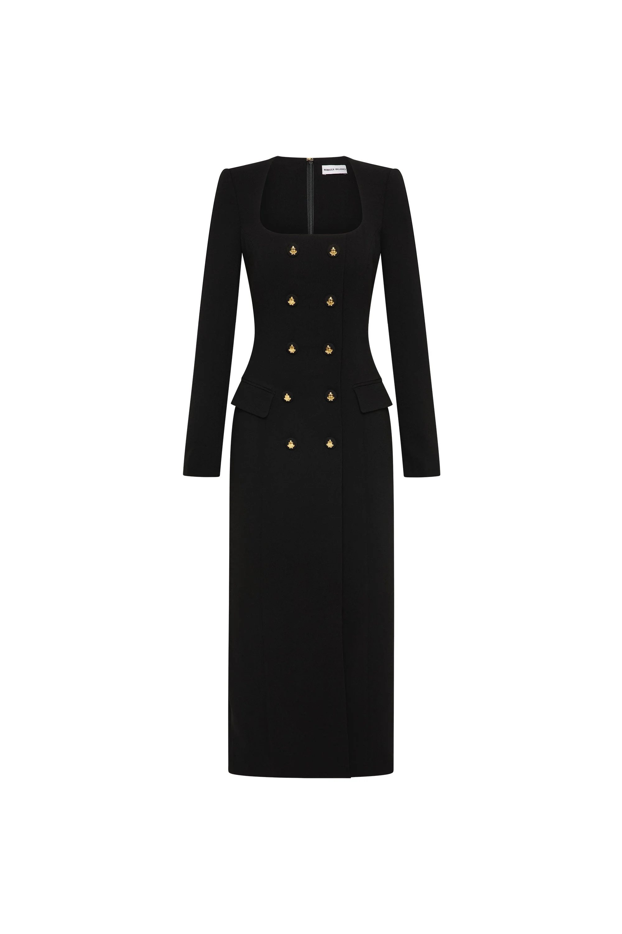 Odilia Long Sleeve Midi Dress - 1