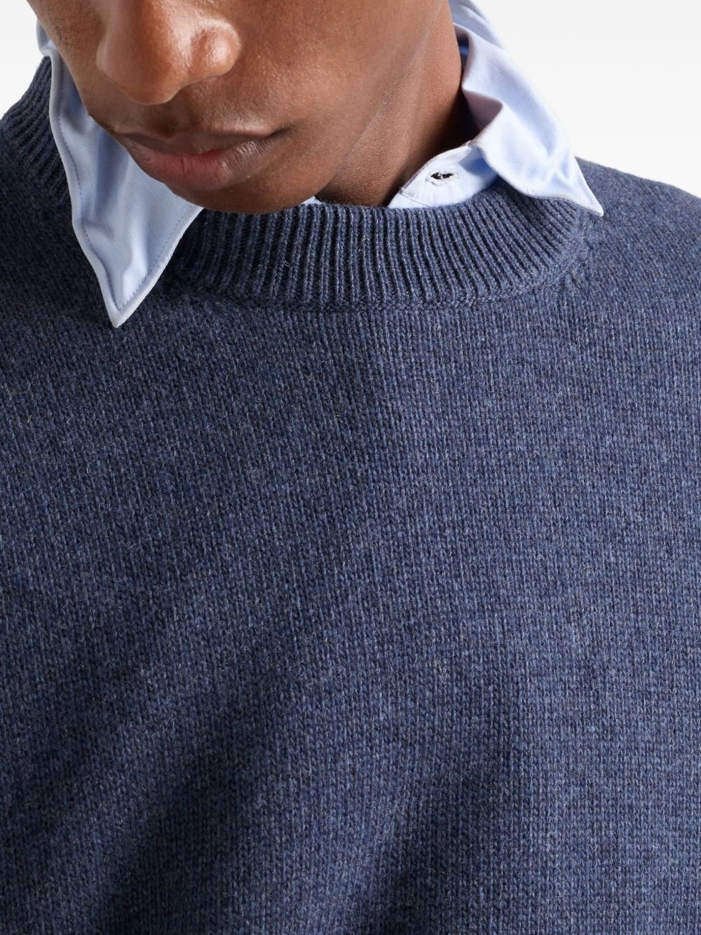 logo-embroidered jumper - 5