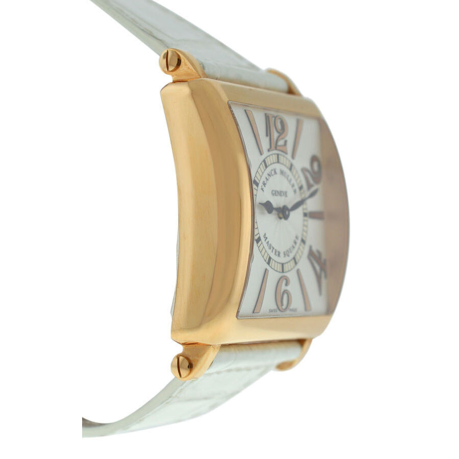 Pre-owned Franck Muller Master Square Quartz White Dial Men's Watch 6002 H QZ REL 6/6 - 3