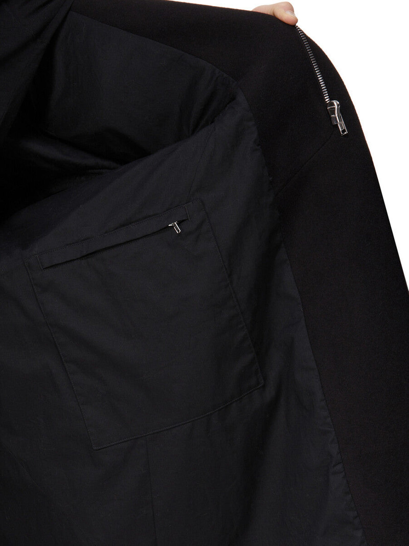 Rick Owens Black Concordians Blixa Cape Coat outlook