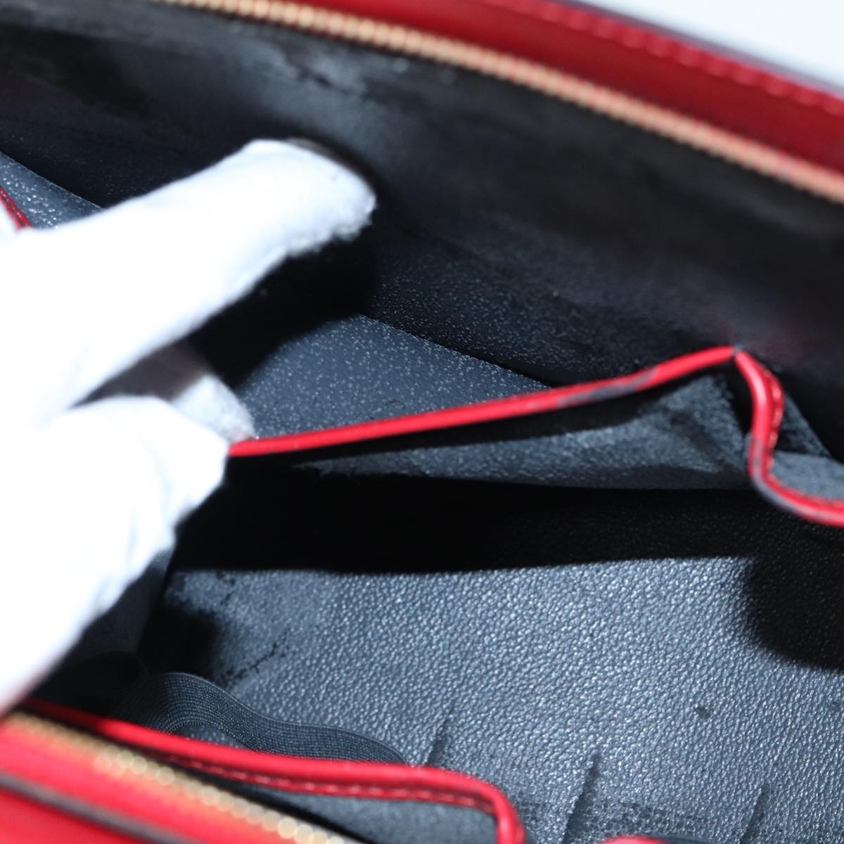 LOUIS VUITTON Epi Riviera Hand Bag Red M48187 - 16