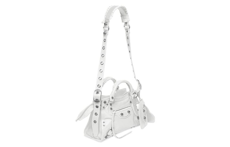 (WMNS) Balenciaga Neo Cagole Xs Handbag 'Optic White' 700940210B09104 - 2