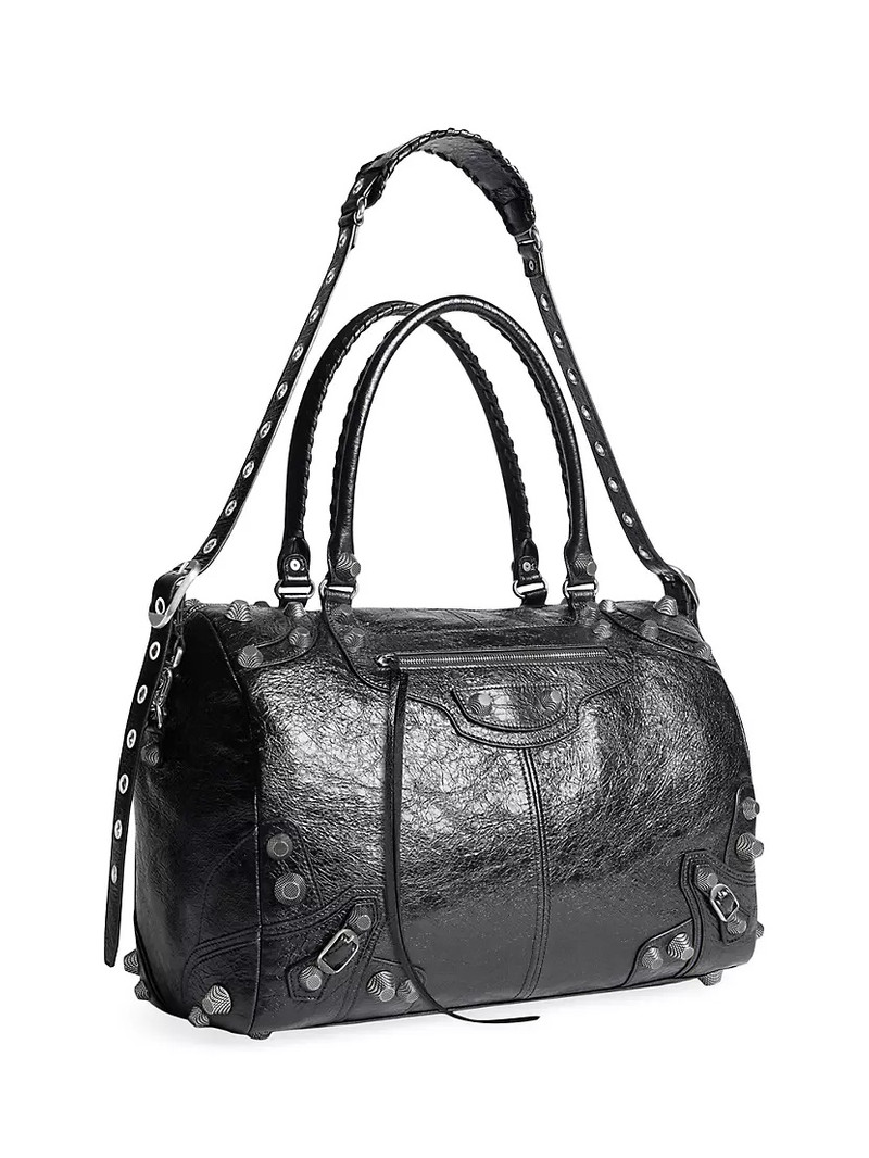 Le Cagole leather duffel bag 4
