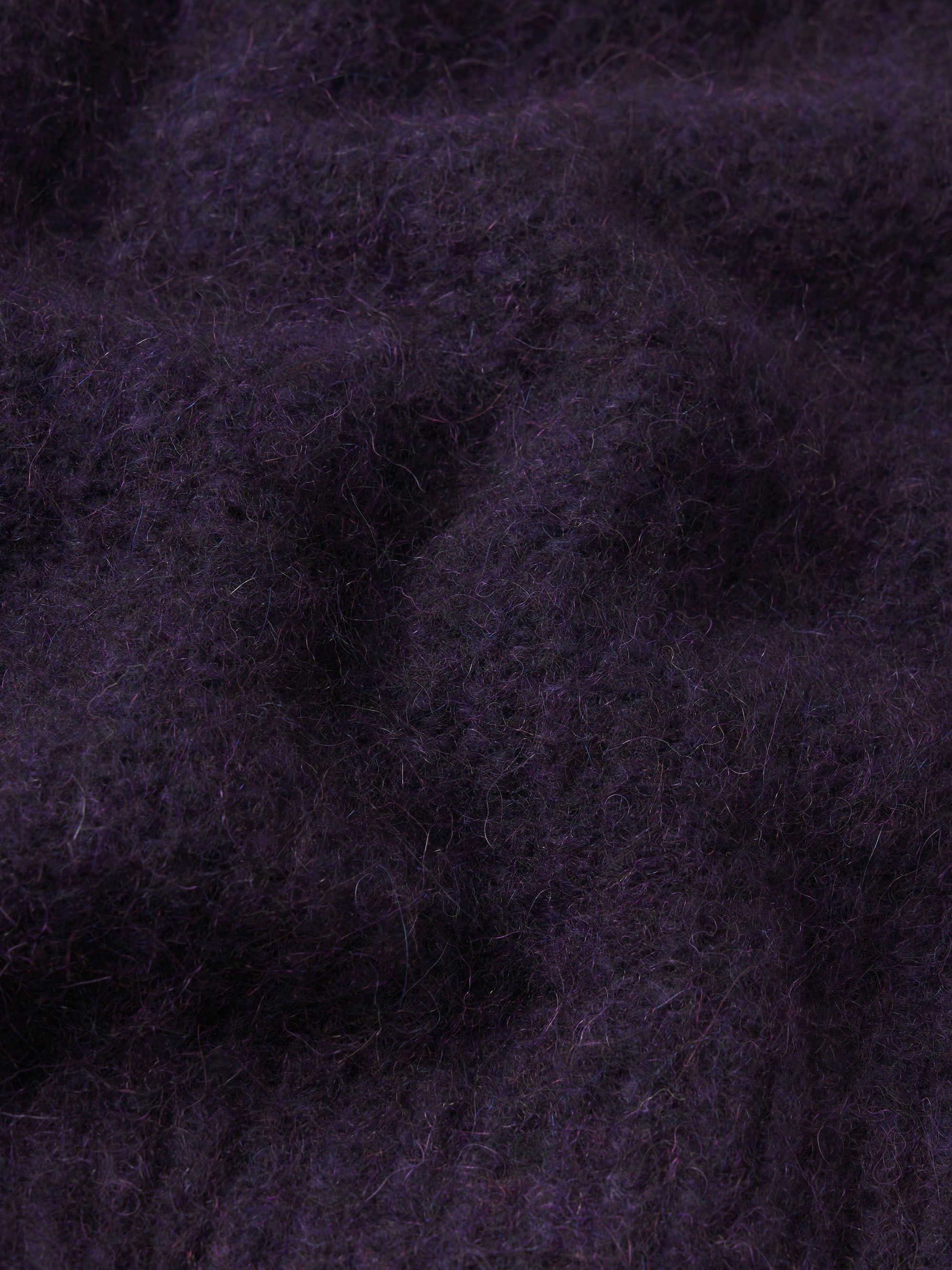 The Plush Vest in Royal Purple - 7