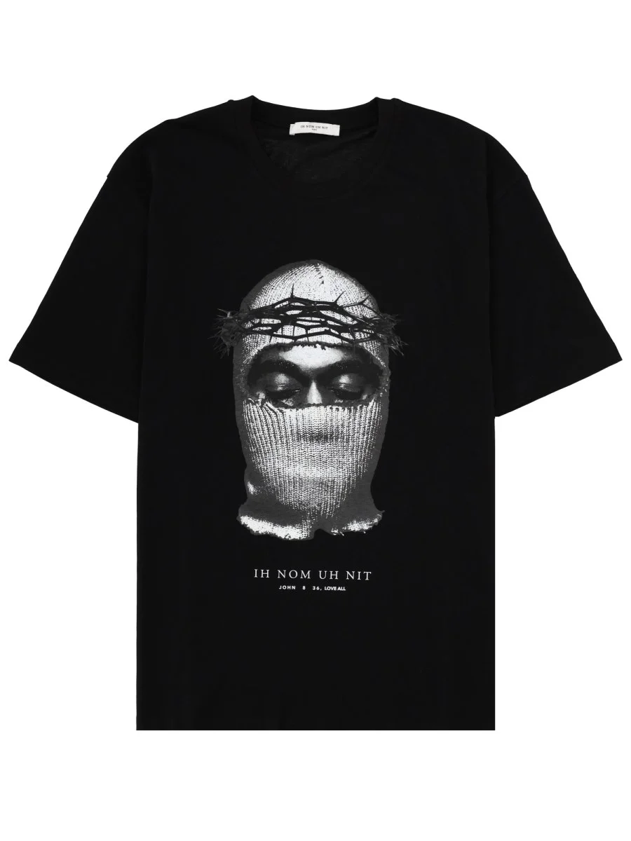 COTTON CORONA MASK T-SHIRT - 1