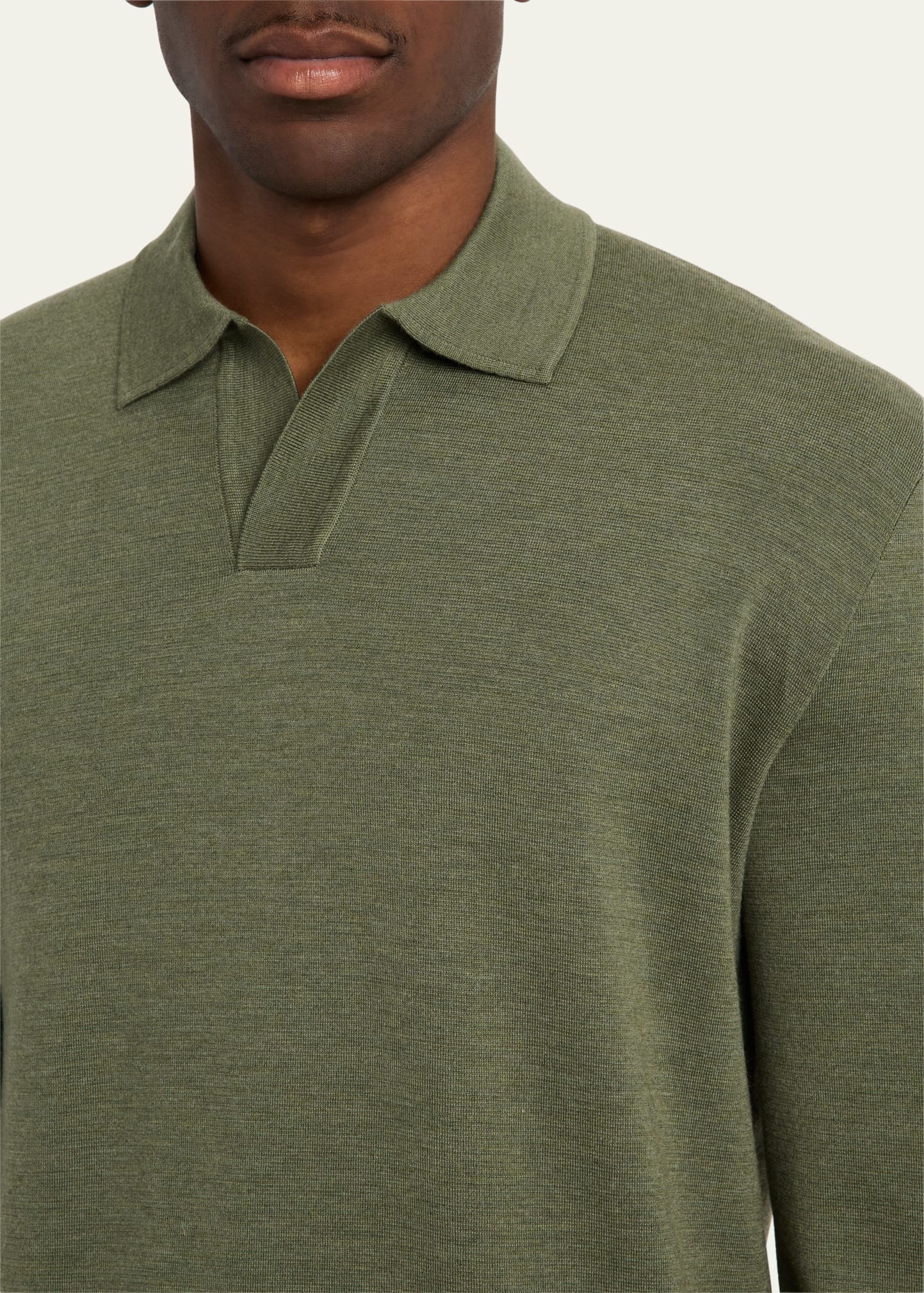 Men's Empire Wish Buttonless Polo Shirt - 5