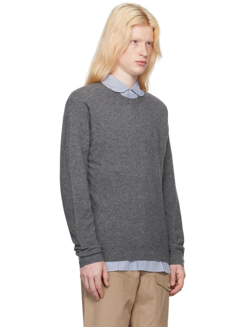 Gray Crewneck Sweater 2