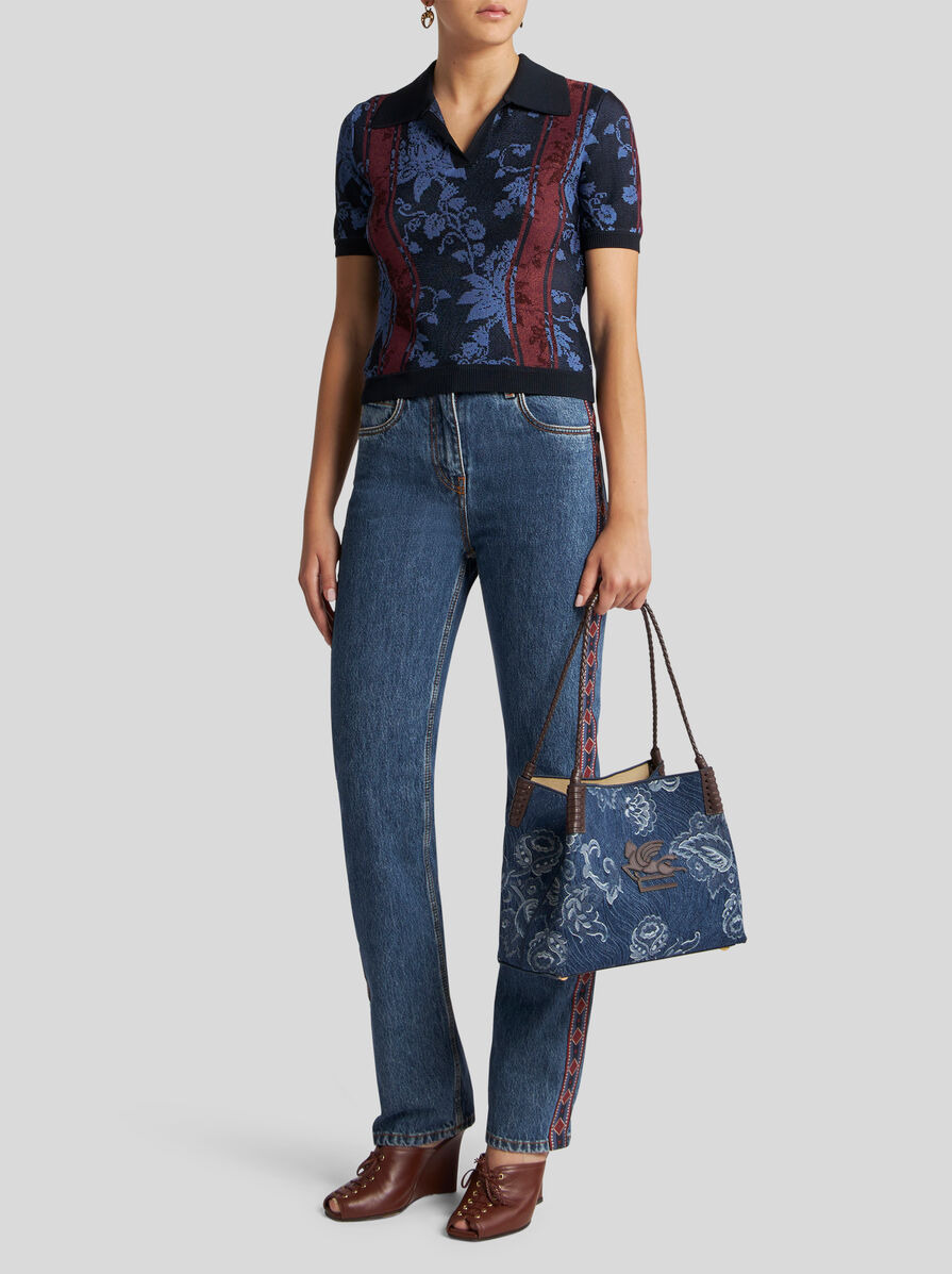 REGULAR-FIT JEANS WITH SIDE BAND - 4