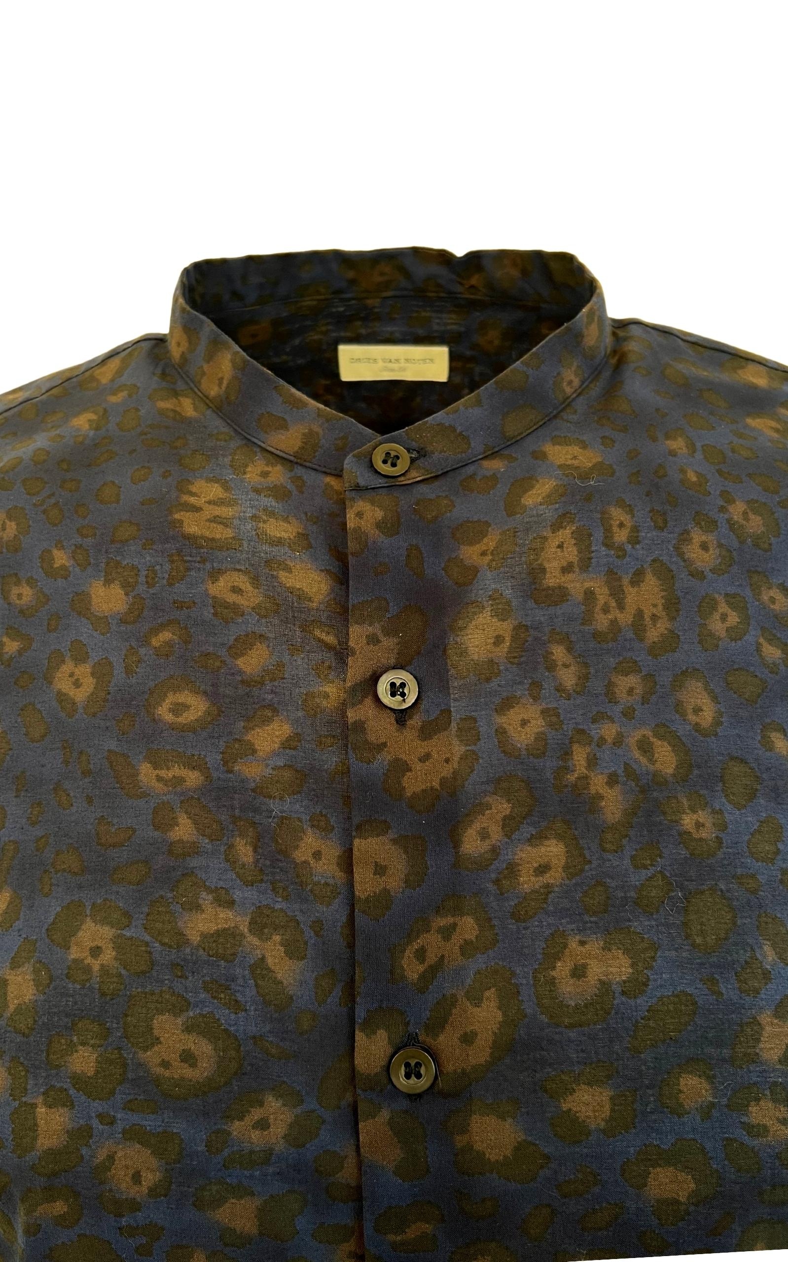 Copy of Curley Print Green Cotton Shirt - 3